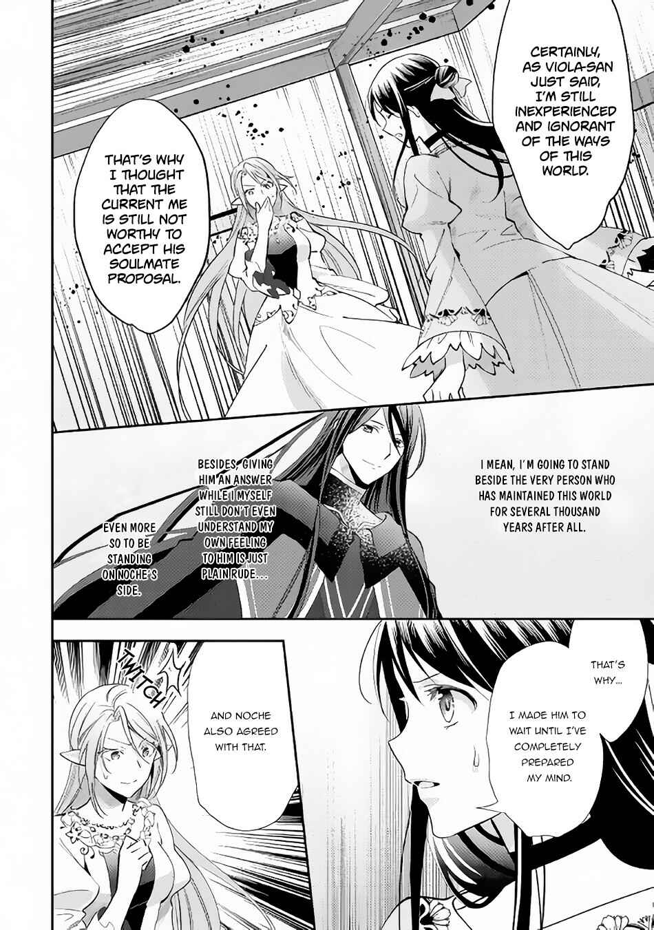 Page 19 Chapter 45 Isekai de Kuro no Iyashi Te tte Yobarete Imasu