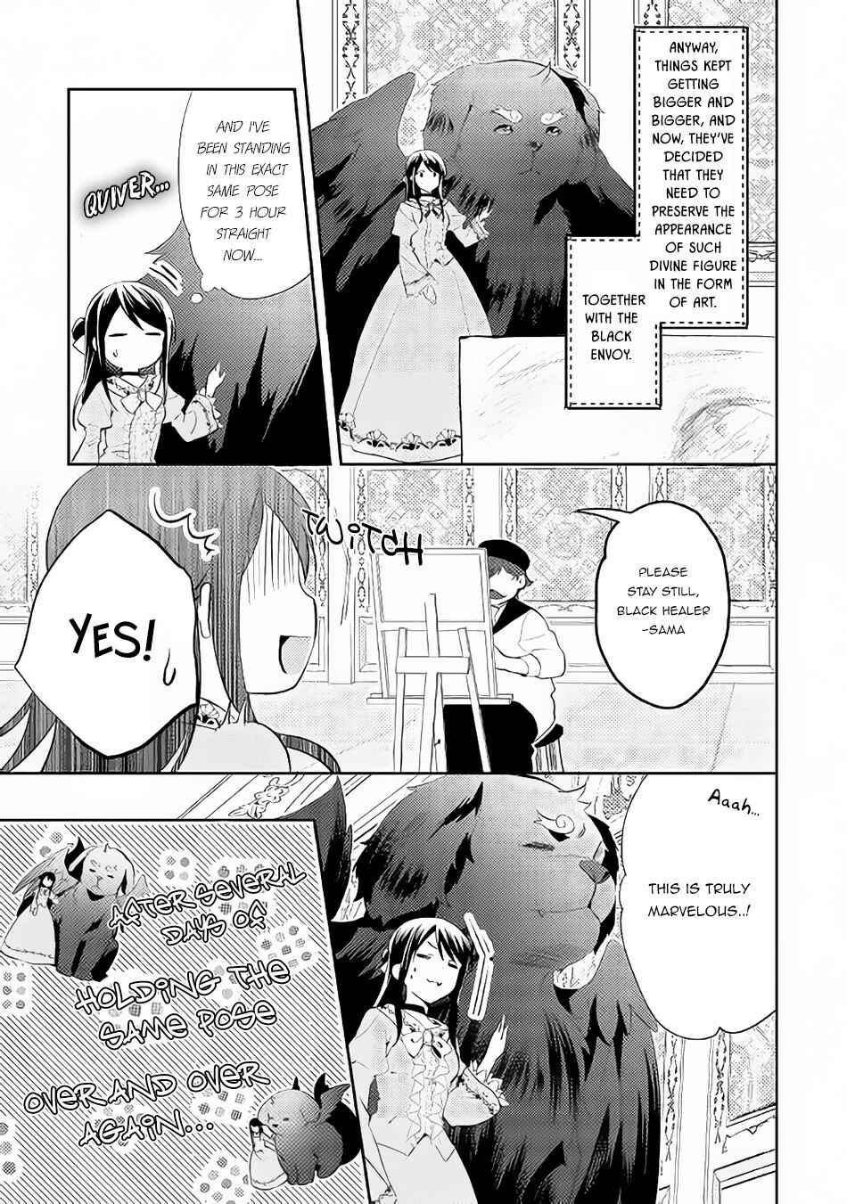 Page 4 Chapter 45 Isekai de Kuro no Iyashi Te tte Yobarete Imasu