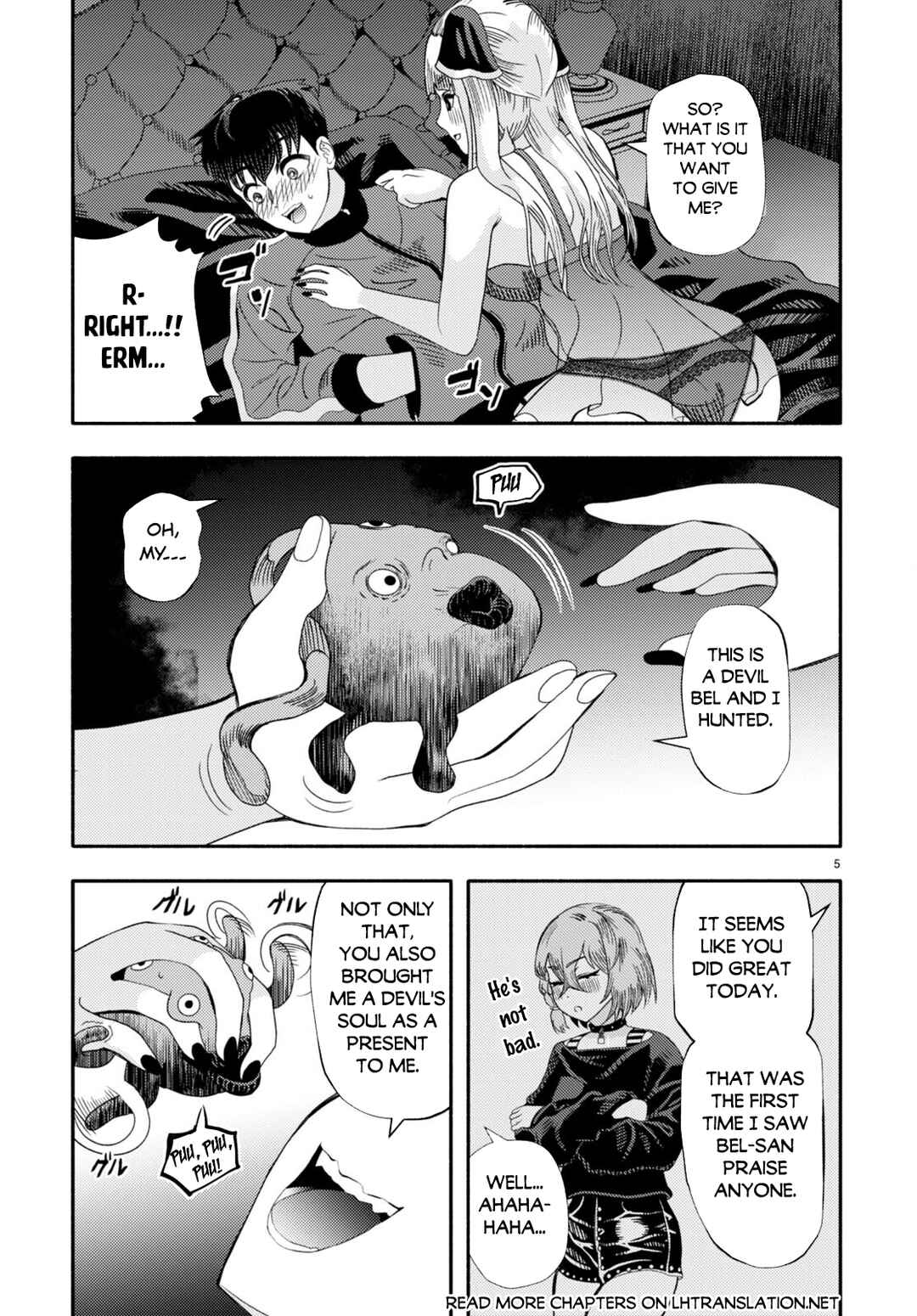 Page 8 Chapter 3 Akuma wa Rozario ni Kiss o suru