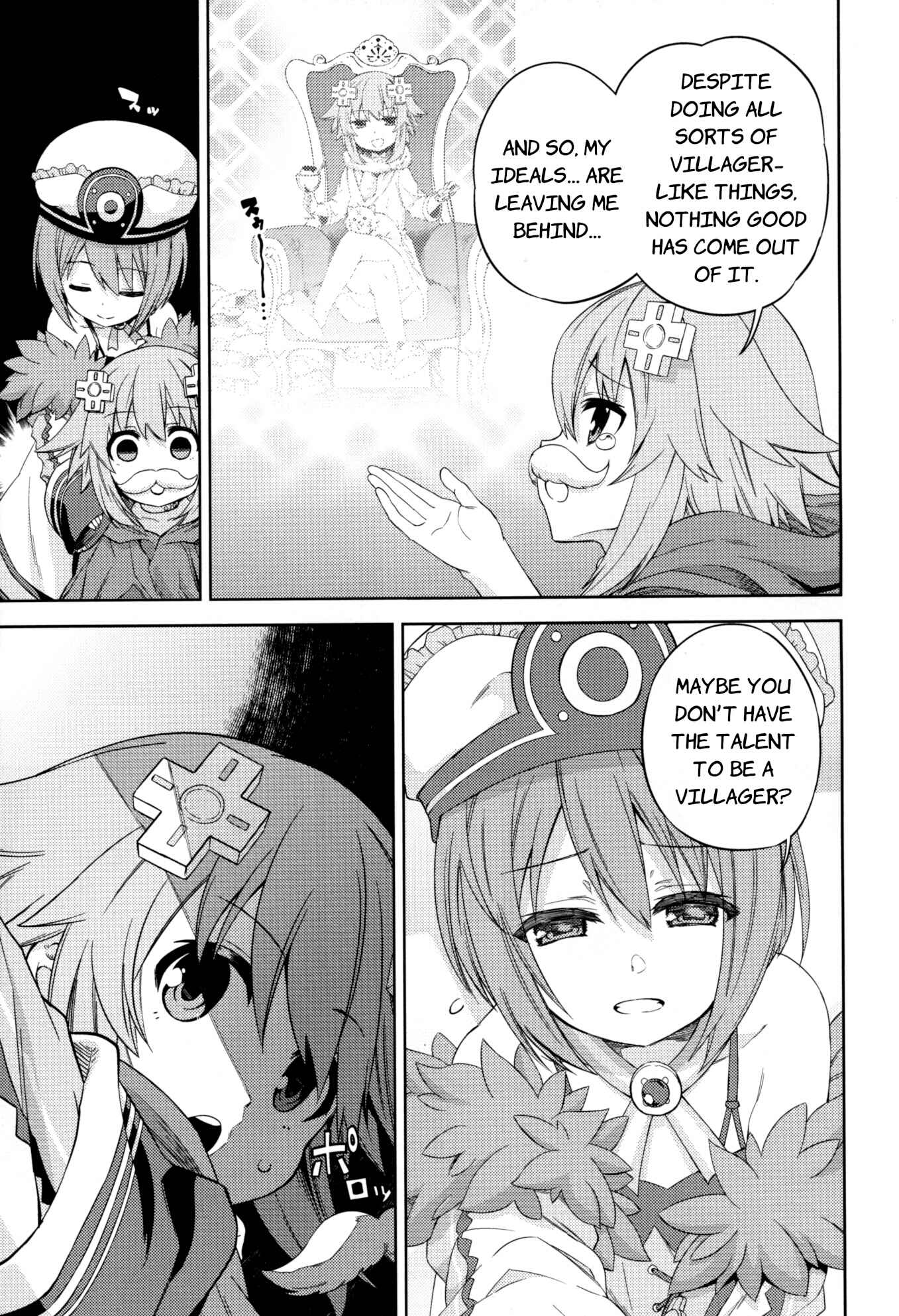 Page 11 Chapter 3 Choujigen Game Neptune: The Animation - Hello New World - Yuusha Hon