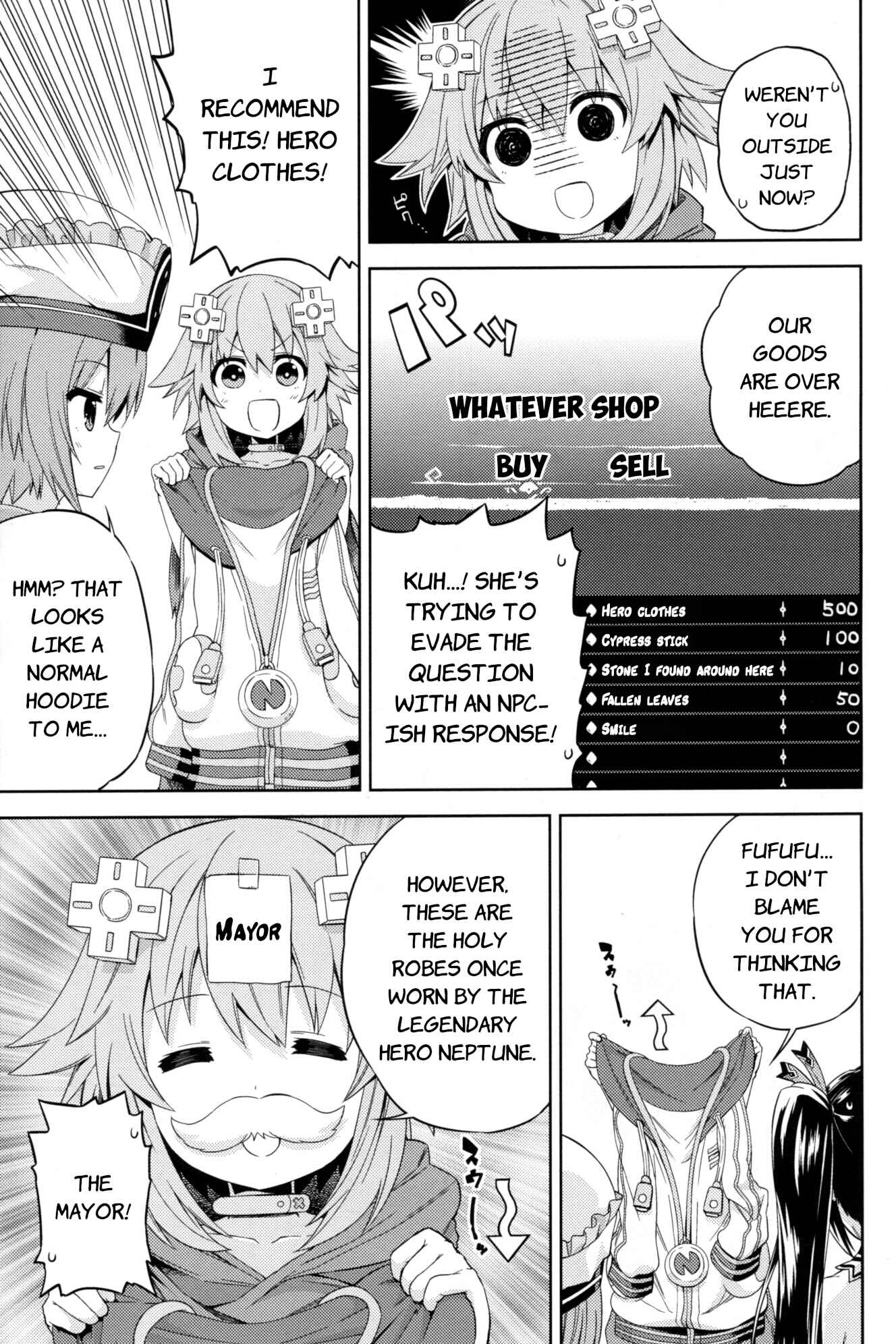 Page 5 Chapter 3 Choujigen Game Neptune: The Animation - Hello New World - Yuusha Hon