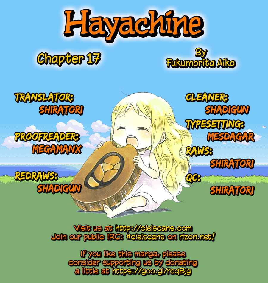 Page 1 Chapter 17 Hayachine!