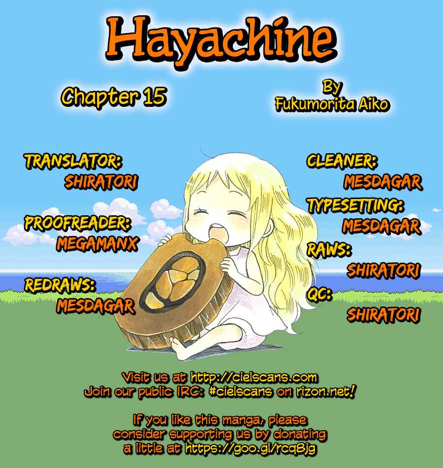 Page 1 Chapter 15 Hayachine!