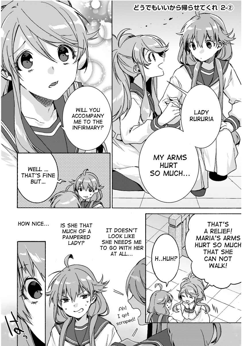 Page 10 Chapter 2 I Don’t Care. Let Me Go Home!