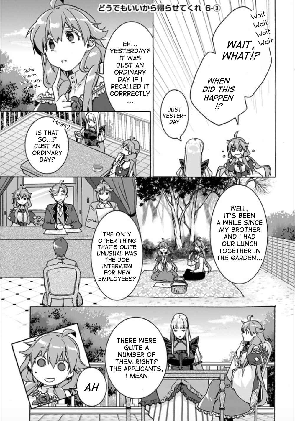 Page 15 Chapter 6 I Don’t Care. Let Me Go Home!