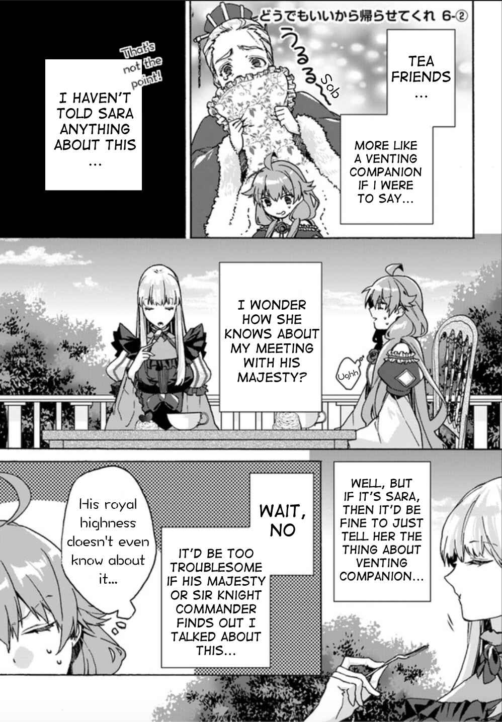 Page 9 Chapter 6 I Don’t Care. Let Me Go Home!