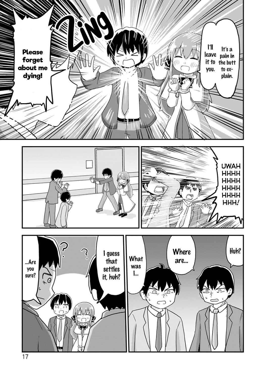 Page 7 Chapter 2 Hatsukoi Tensei Near-Death Goddess