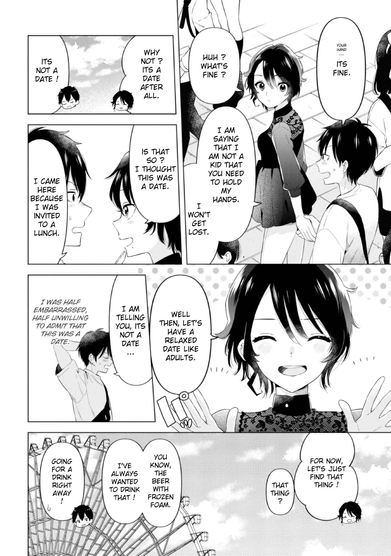 Page 12 Chapter 14 Hige wo Soru. Soshite Joshi Kousei wo Hirou. Each Stories