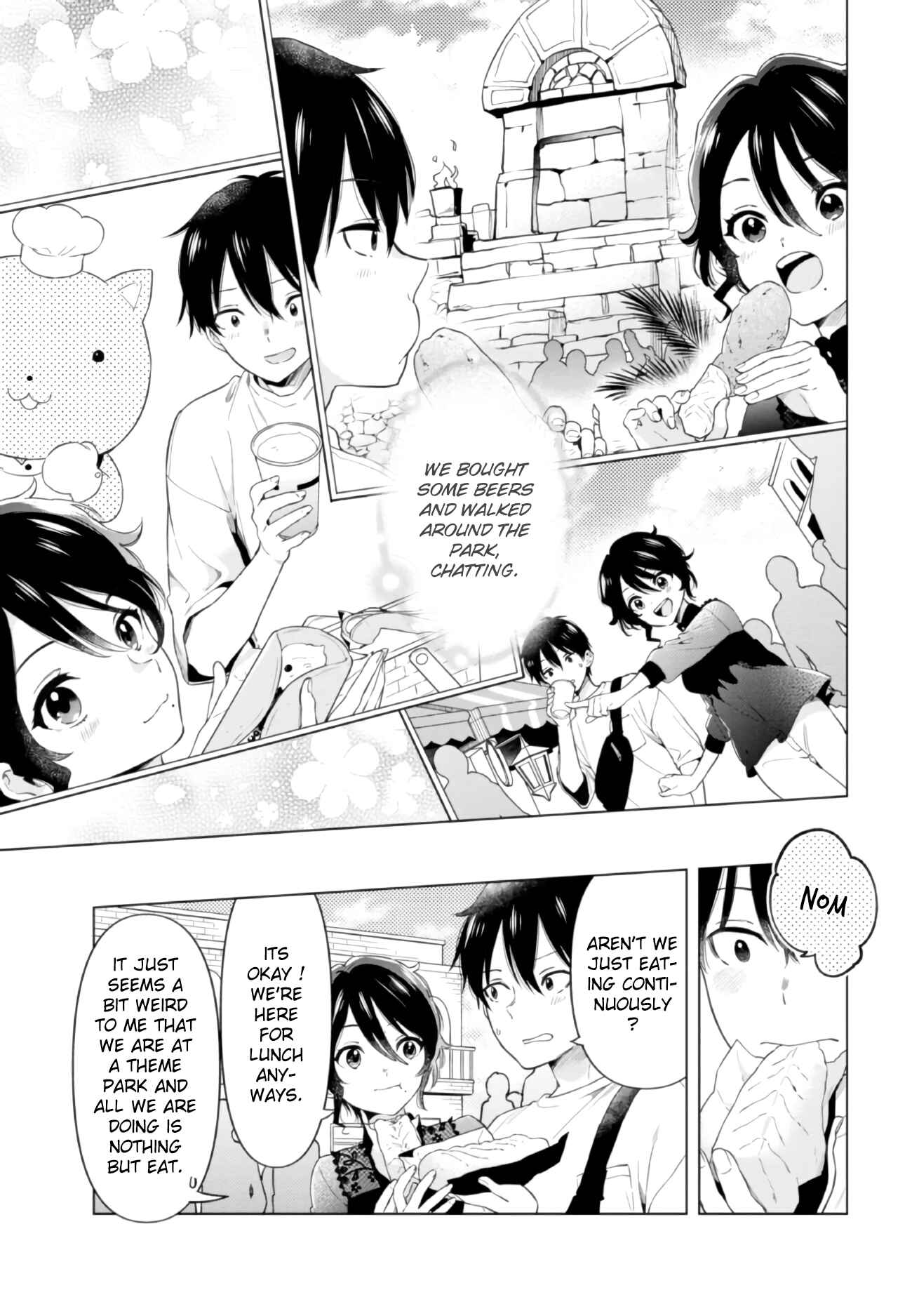 Page 13 Chapter 14 Hige wo Soru. Soshite Joshi Kousei wo Hirou. Each Stories