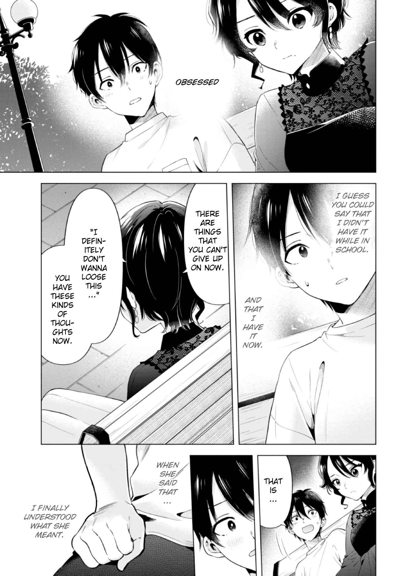 Page 19 Chapter 14 Hige wo Soru. Soshite Joshi Kousei wo Hirou. Each Stories