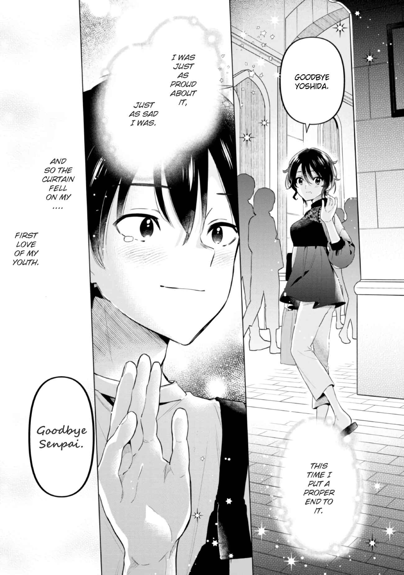 Page 36 Chapter 14 Hige wo Soru. Soshite Joshi Kousei wo Hirou. Each Stories