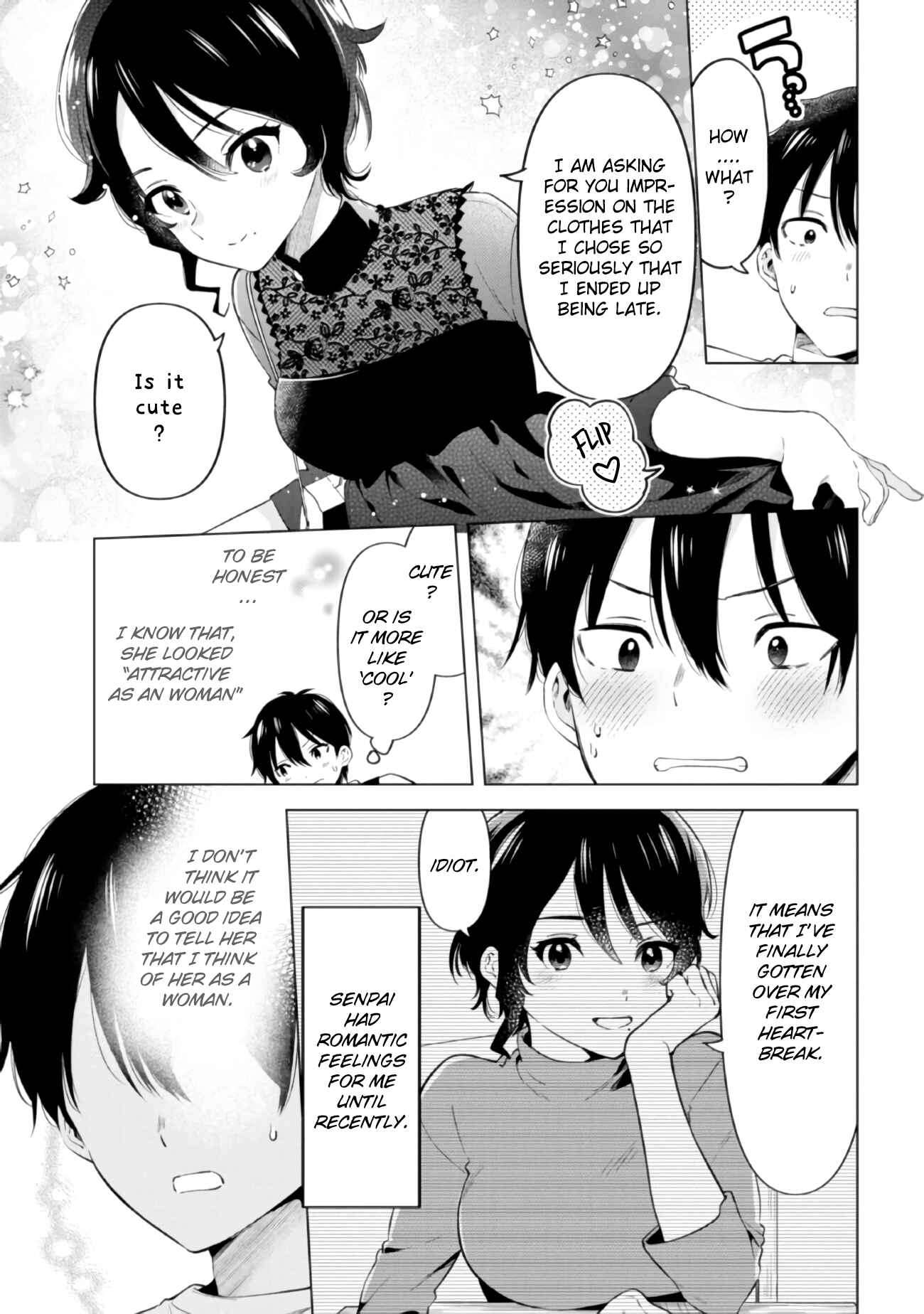 Page 5 Chapter 14 Hige wo Soru. Soshite Joshi Kousei wo Hirou. Each Stories
