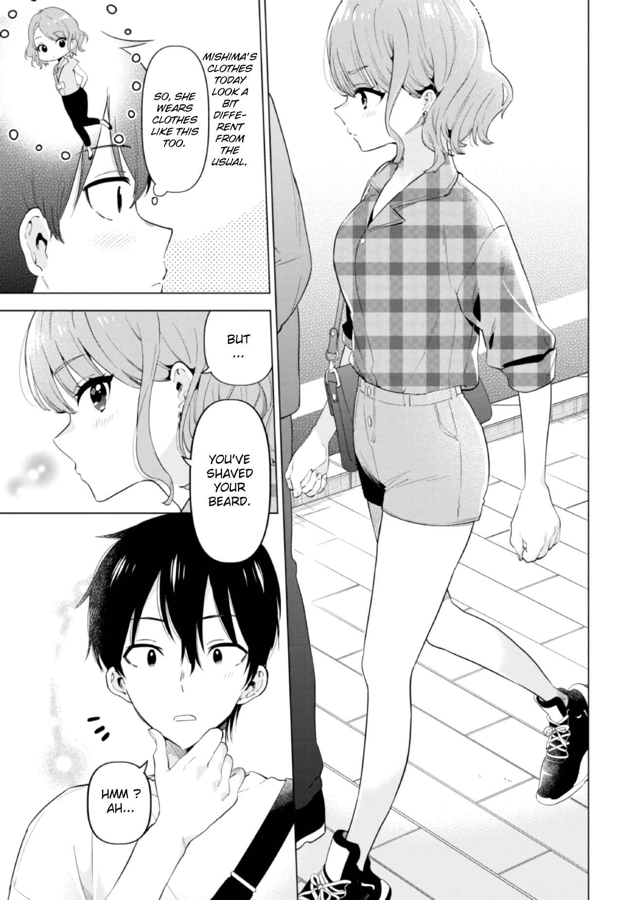 Page 5 Chapter 11 Hige wo Soru. Soshite Joshi Kousei wo Hirou. Each Stories