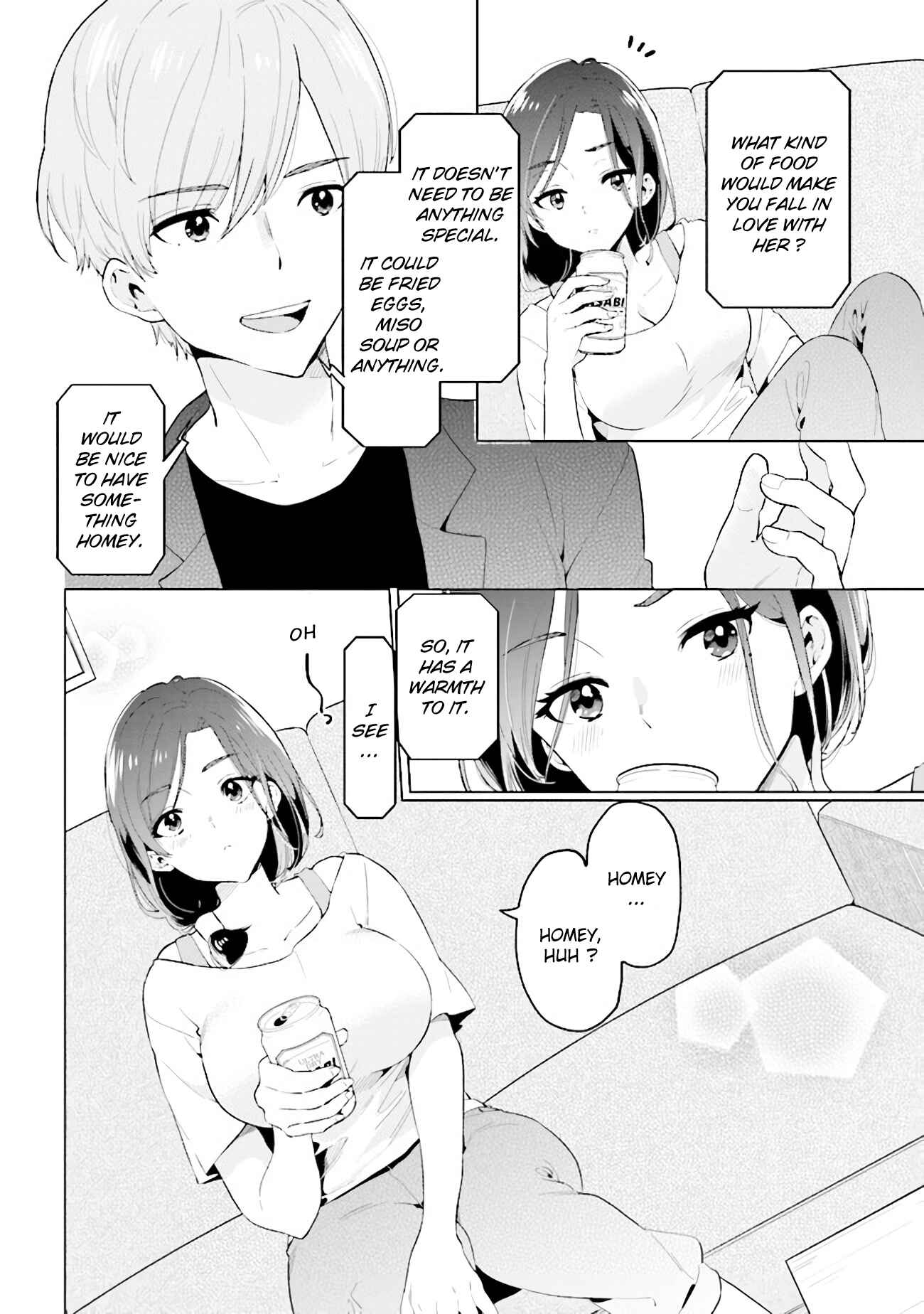 Page 4 Chapter 6 Hige wo Soru. Soshite Joshi Kousei wo Hirou. Each Stories