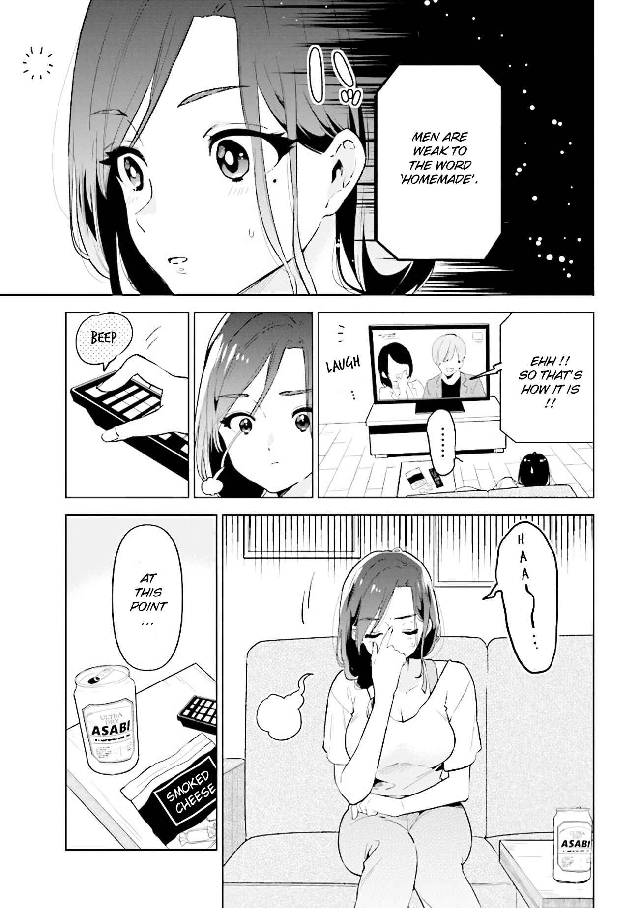 Page 9 Chapter 6 Hige wo Soru. Soshite Joshi Kousei wo Hirou. Each Stories
