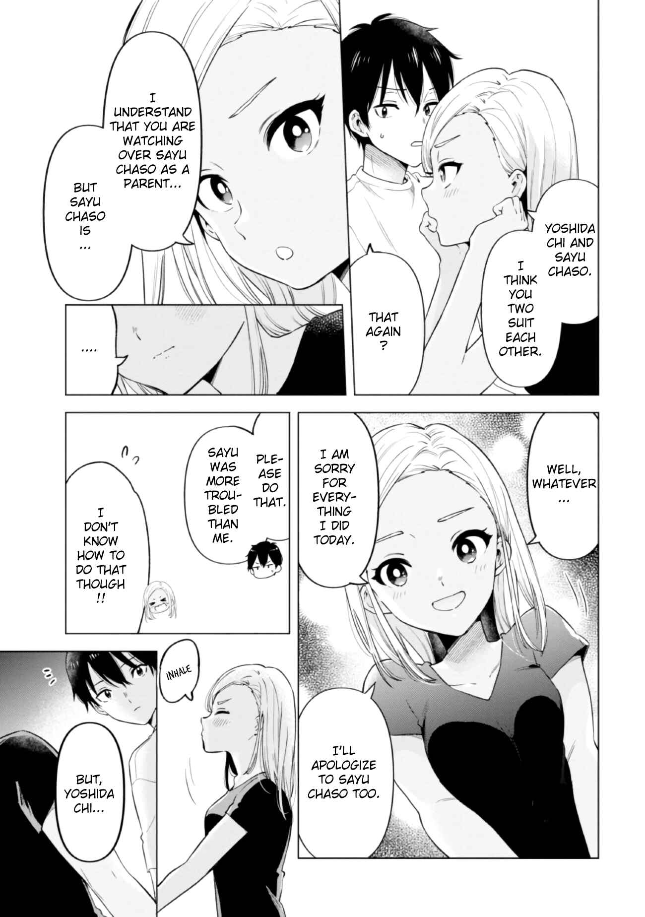 Page 27 Chapter 17 Hige wo Soru. Soshite Joshi Kousei wo Hirou. Each Stories