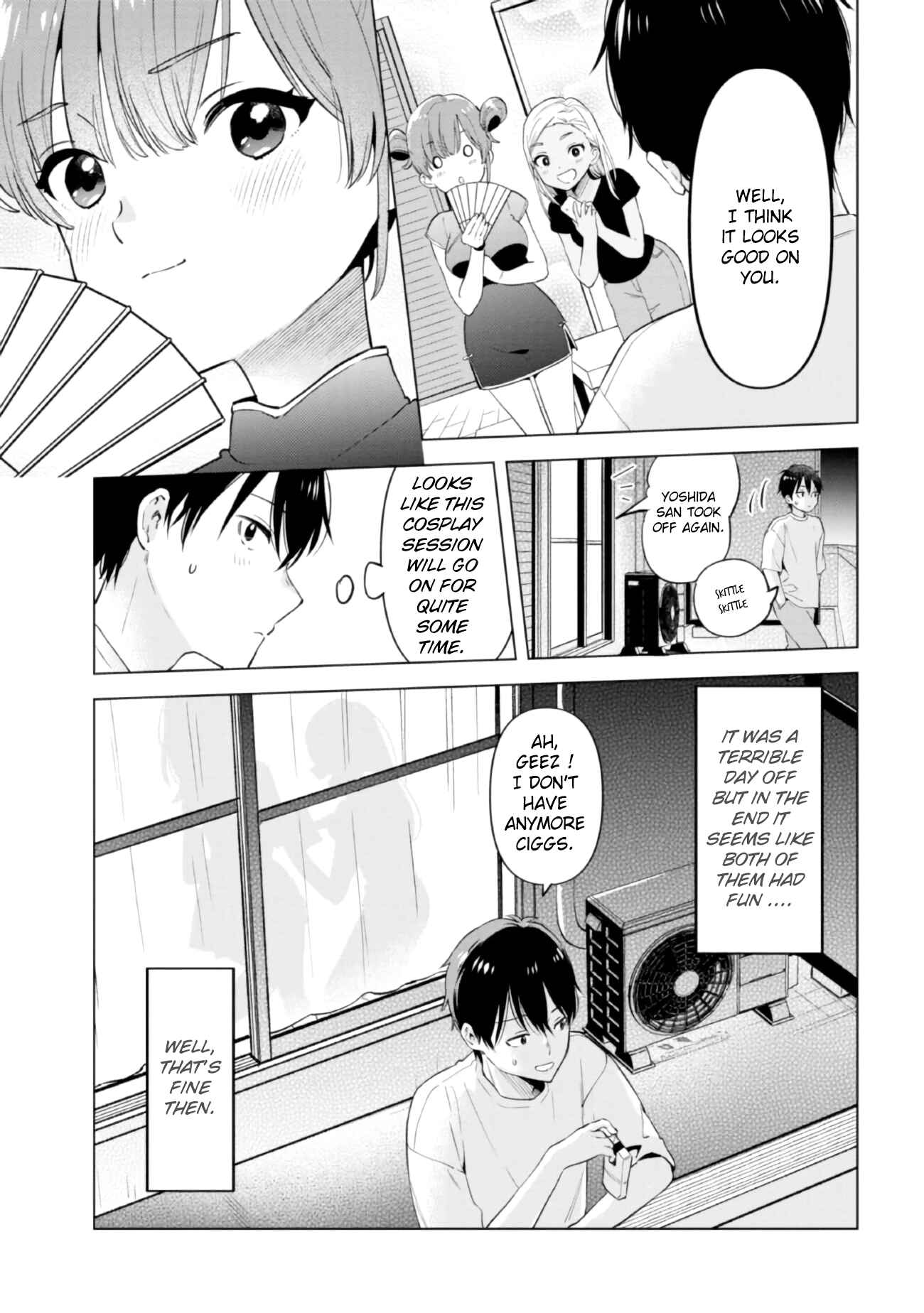 Page 39 Chapter 17 Hige wo Soru. Soshite Joshi Kousei wo Hirou. Each Stories