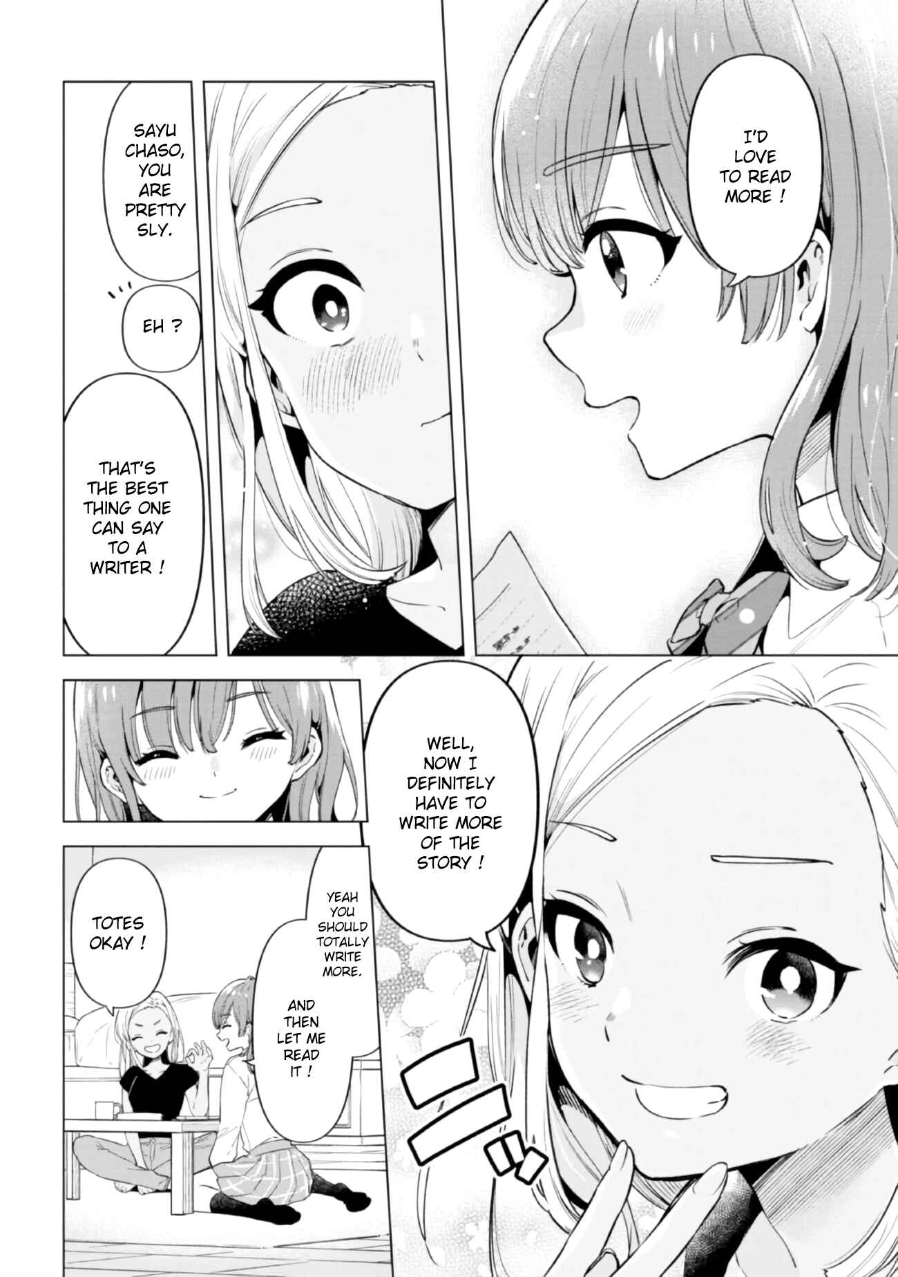Page 14 Chapter 16 Hige wo Soru. Soshite Joshi Kousei wo Hirou. Each Stories