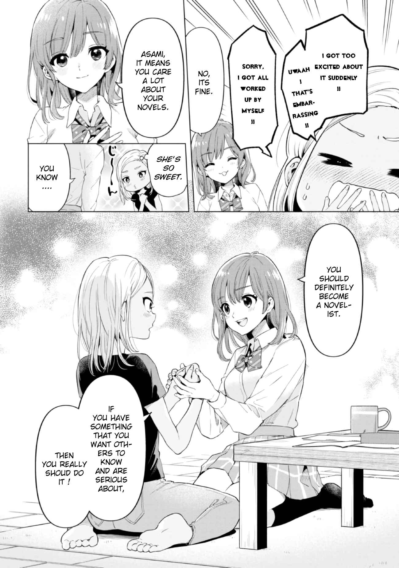 Page 18 Chapter 16 Hige wo Soru. Soshite Joshi Kousei wo Hirou. Each Stories