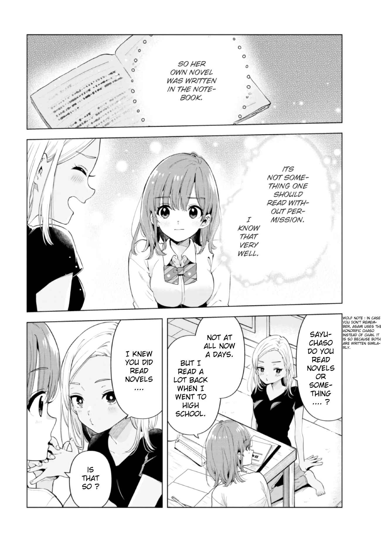 Page 6 Chapter 16 Hige wo Soru. Soshite Joshi Kousei wo Hirou. Each Stories