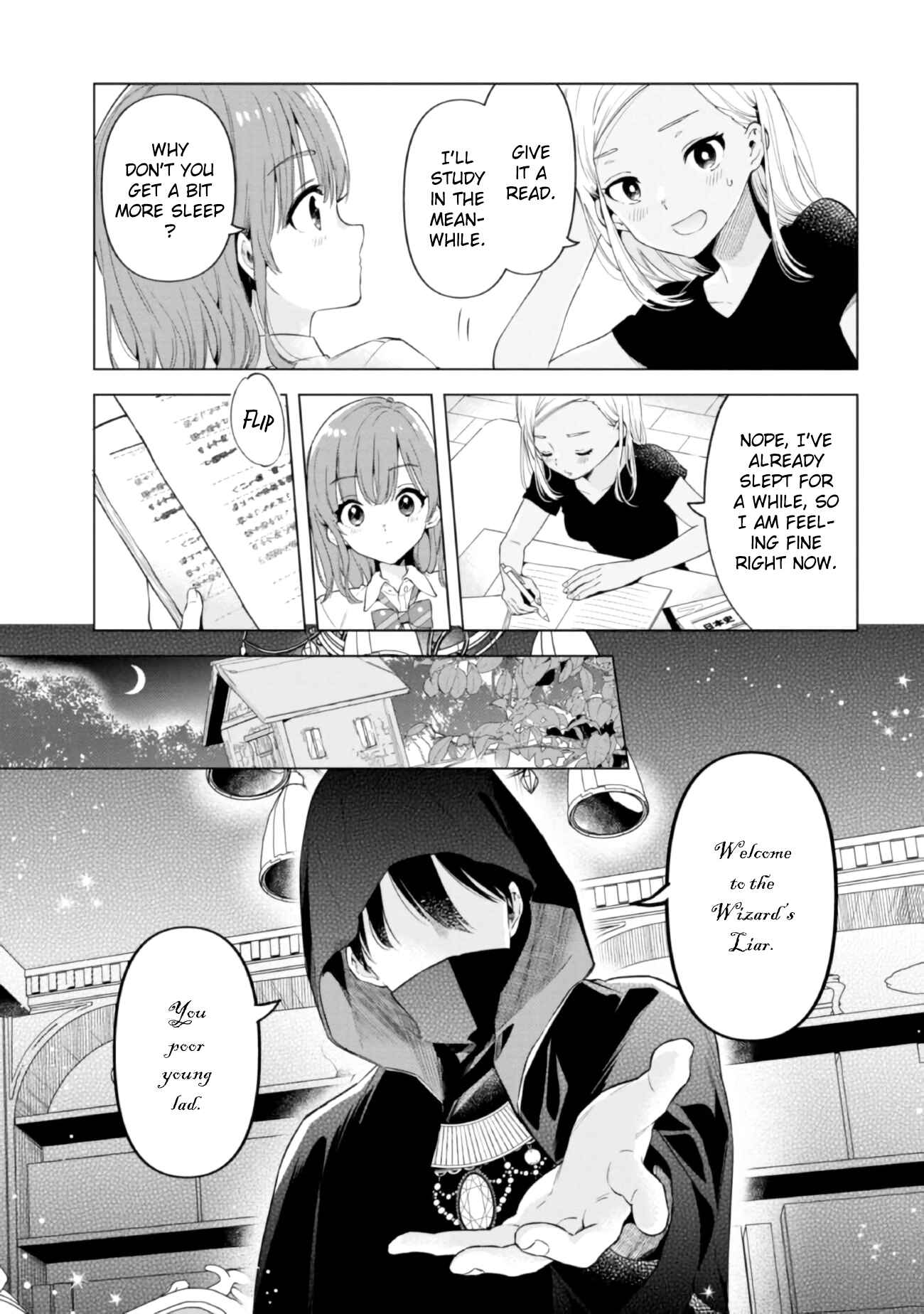 Page 9 Chapter 16 Hige wo Soru. Soshite Joshi Kousei wo Hirou. Each Stories