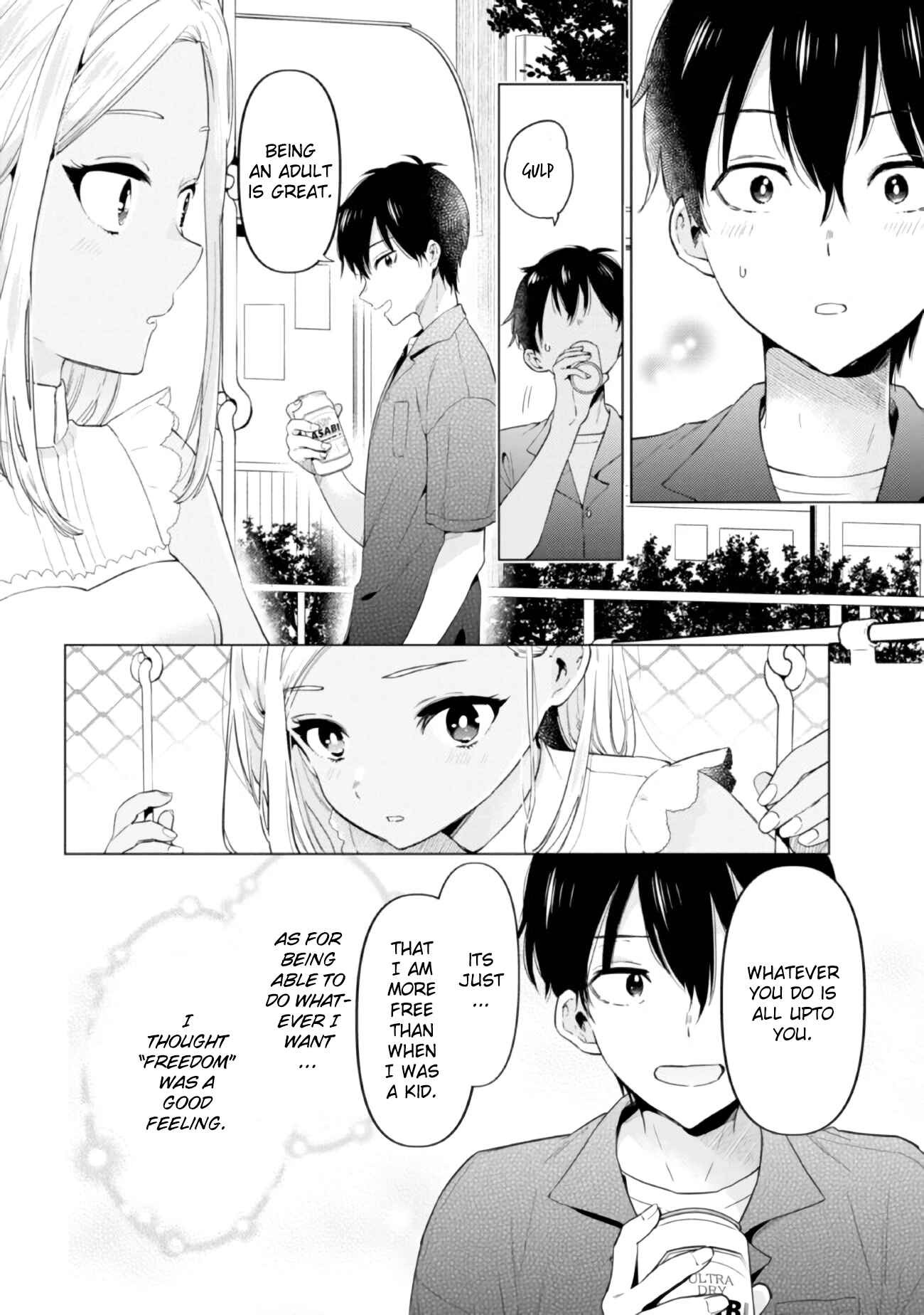 Page 12 Chapter 10 Hige wo Soru. Soshite Joshi Kousei wo Hirou. Each Stories