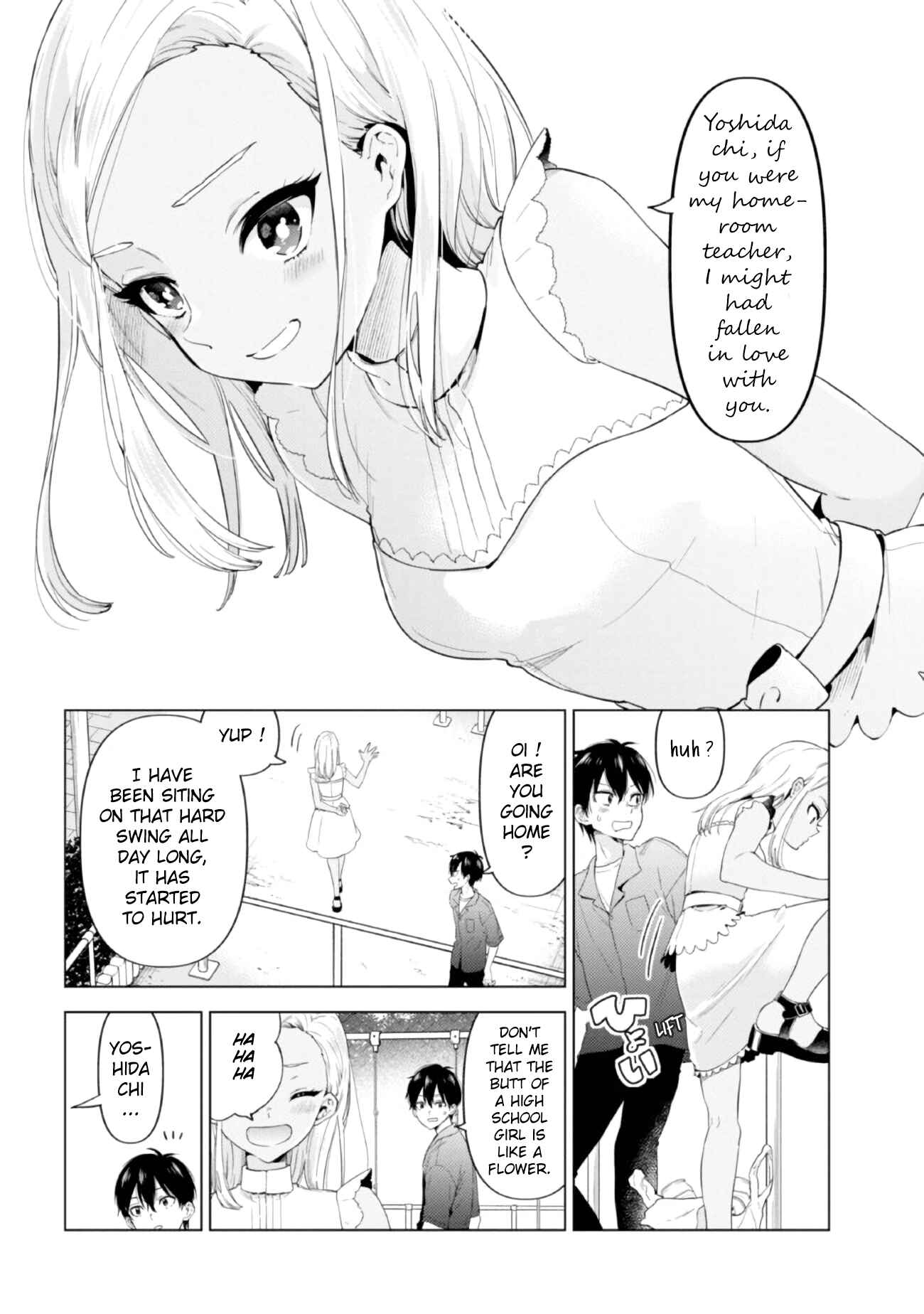 Page 16 Chapter 10 Hige wo Soru. Soshite Joshi Kousei wo Hirou. Each Stories