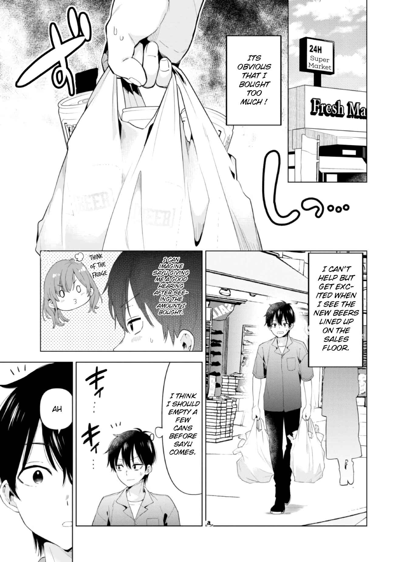 Page 5 Chapter 10 Hige wo Soru. Soshite Joshi Kousei wo Hirou. Each Stories