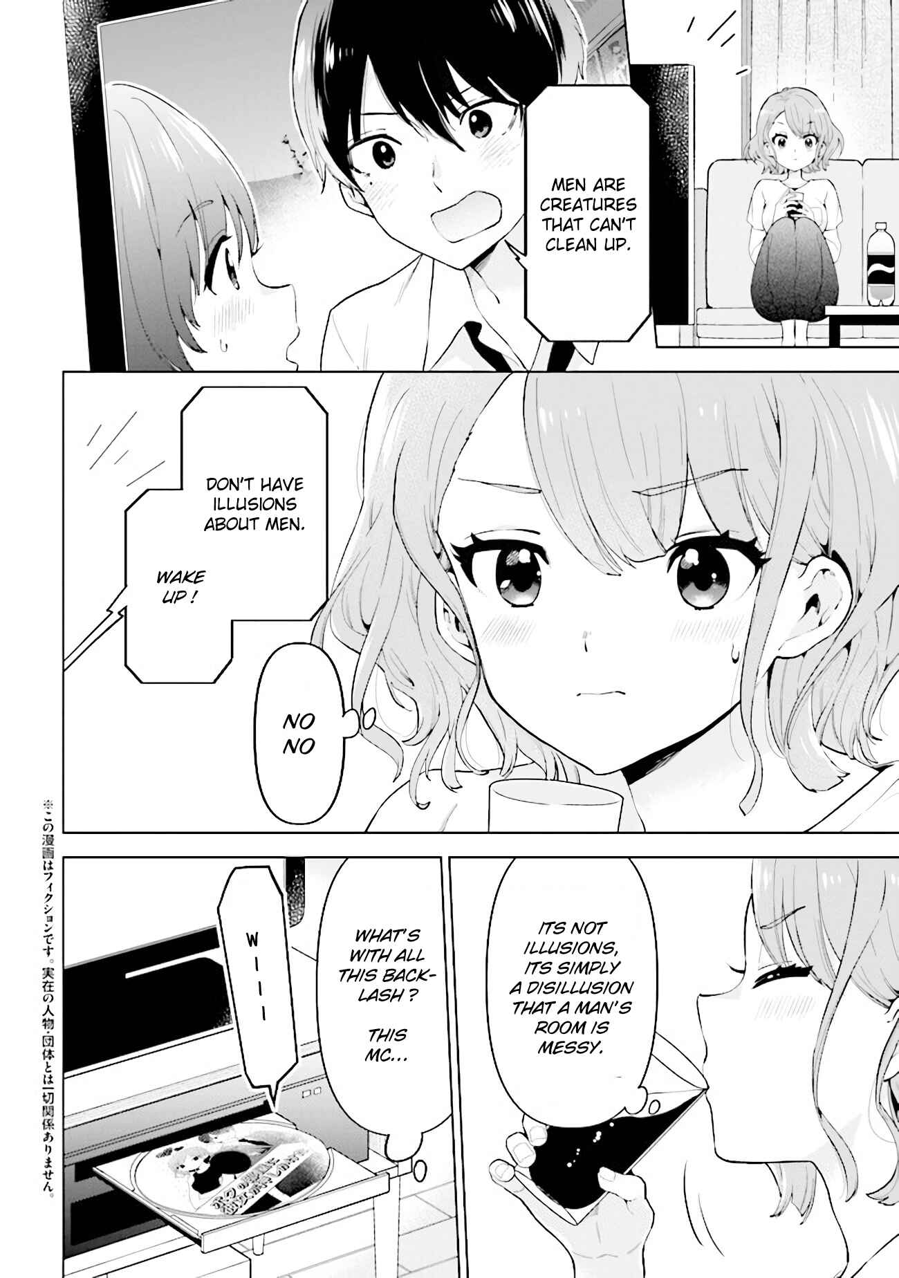Page 2 Chapter 7 Hige wo Soru. Soshite Joshi Kousei wo Hirou. Each Stories