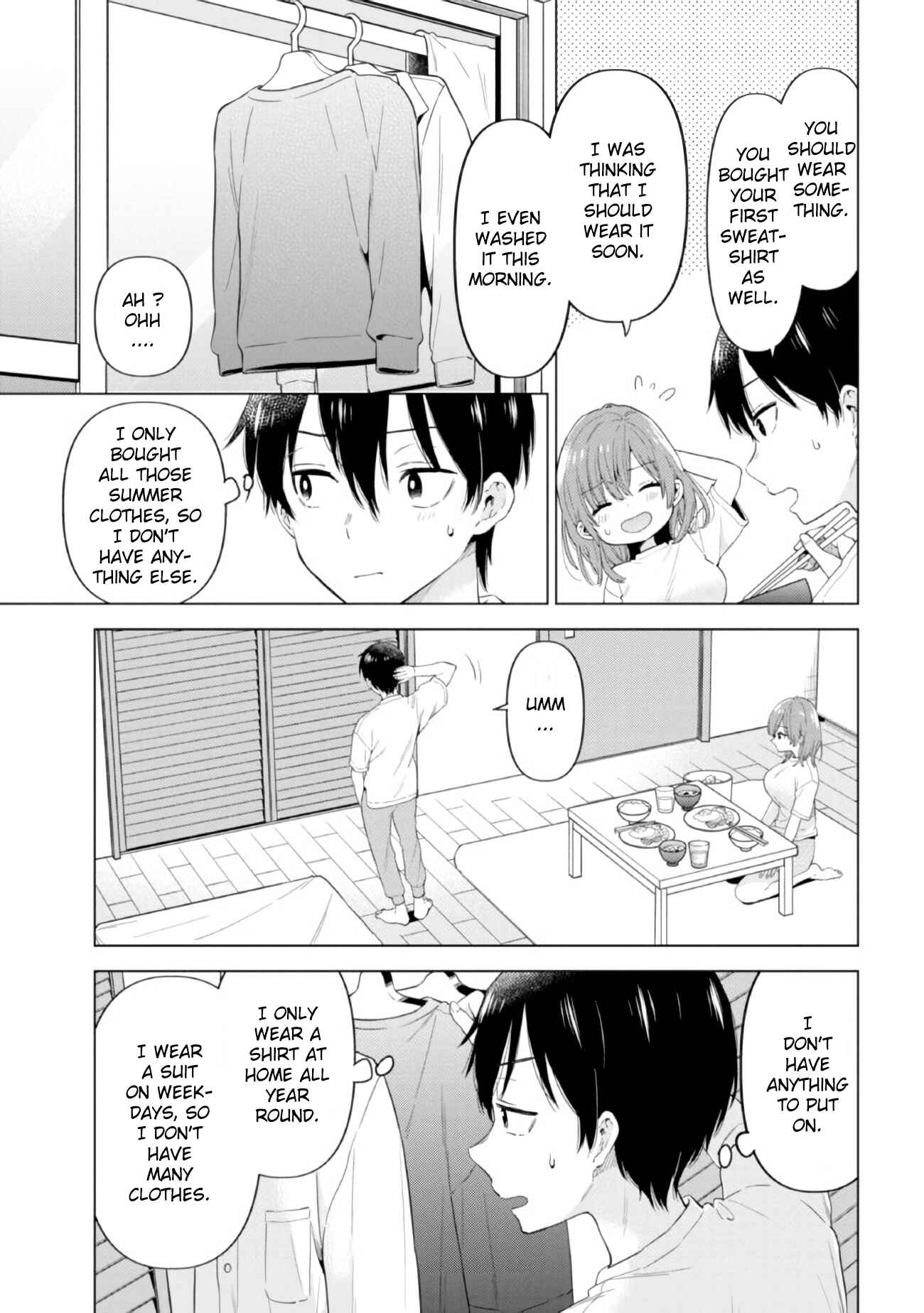 Page 3 Chapter 9 Hige wo Soru. Soshite Joshi Kousei wo Hirou. Each Stories