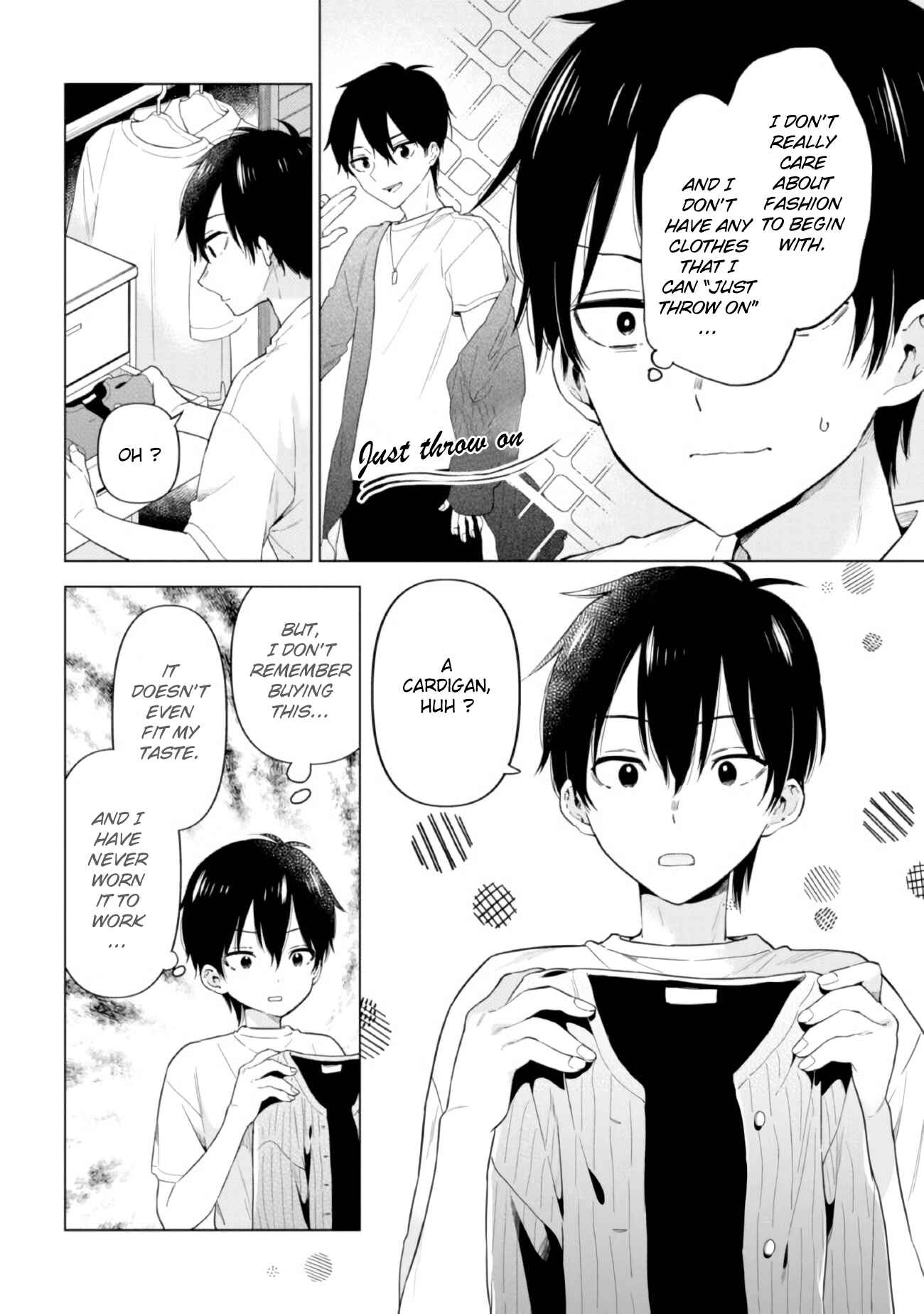Page 4 Chapter 9 Hige wo Soru. Soshite Joshi Kousei wo Hirou. Each Stories