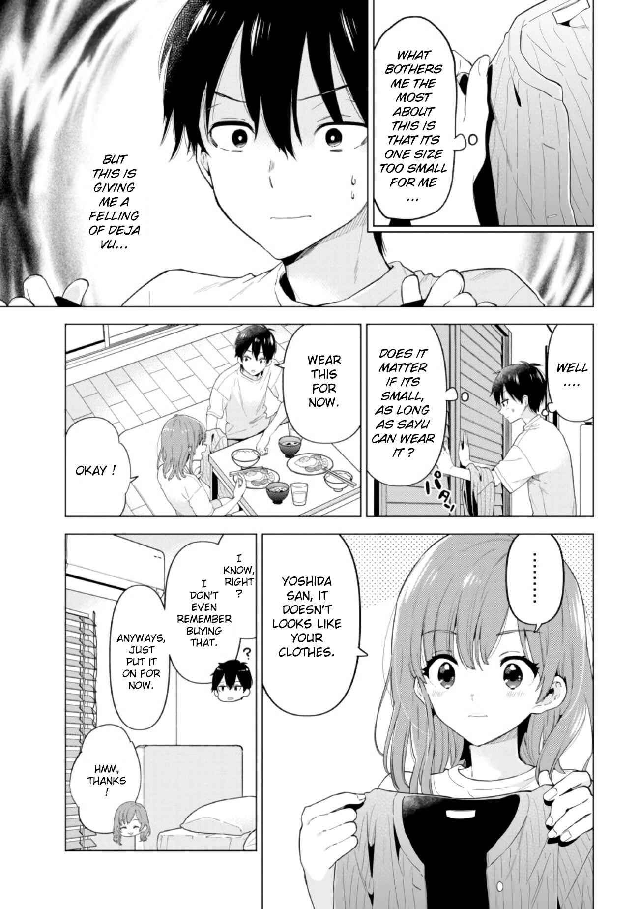 Page 5 Chapter 9 Hige wo Soru. Soshite Joshi Kousei wo Hirou. Each Stories