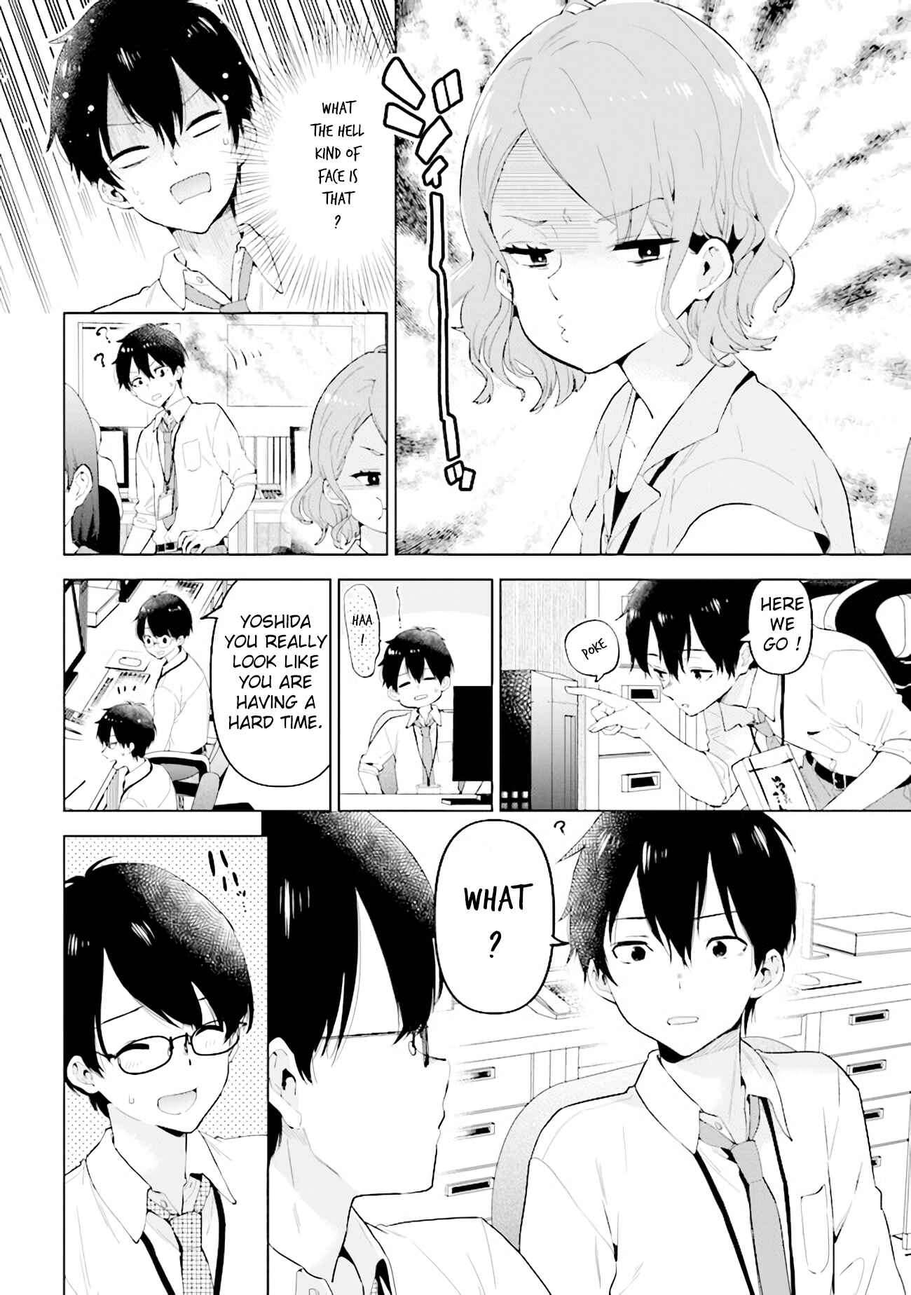 Page 14 Chapter 2 Hige wo Soru. Soshite Joshi Kousei wo Hirou. Each Stories