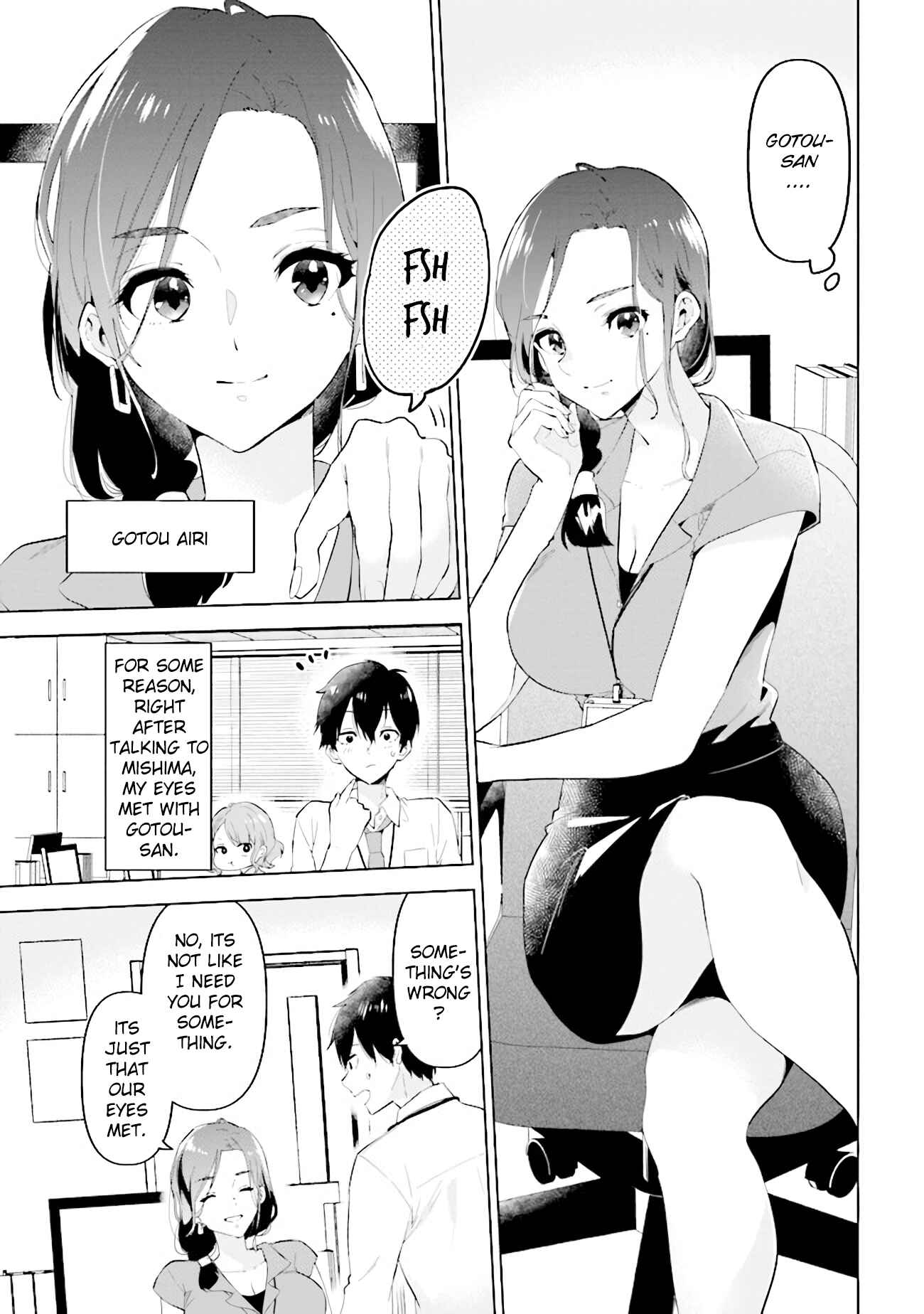 Page 7 Chapter 2 Hige wo Soru. Soshite Joshi Kousei wo Hirou. Each Stories