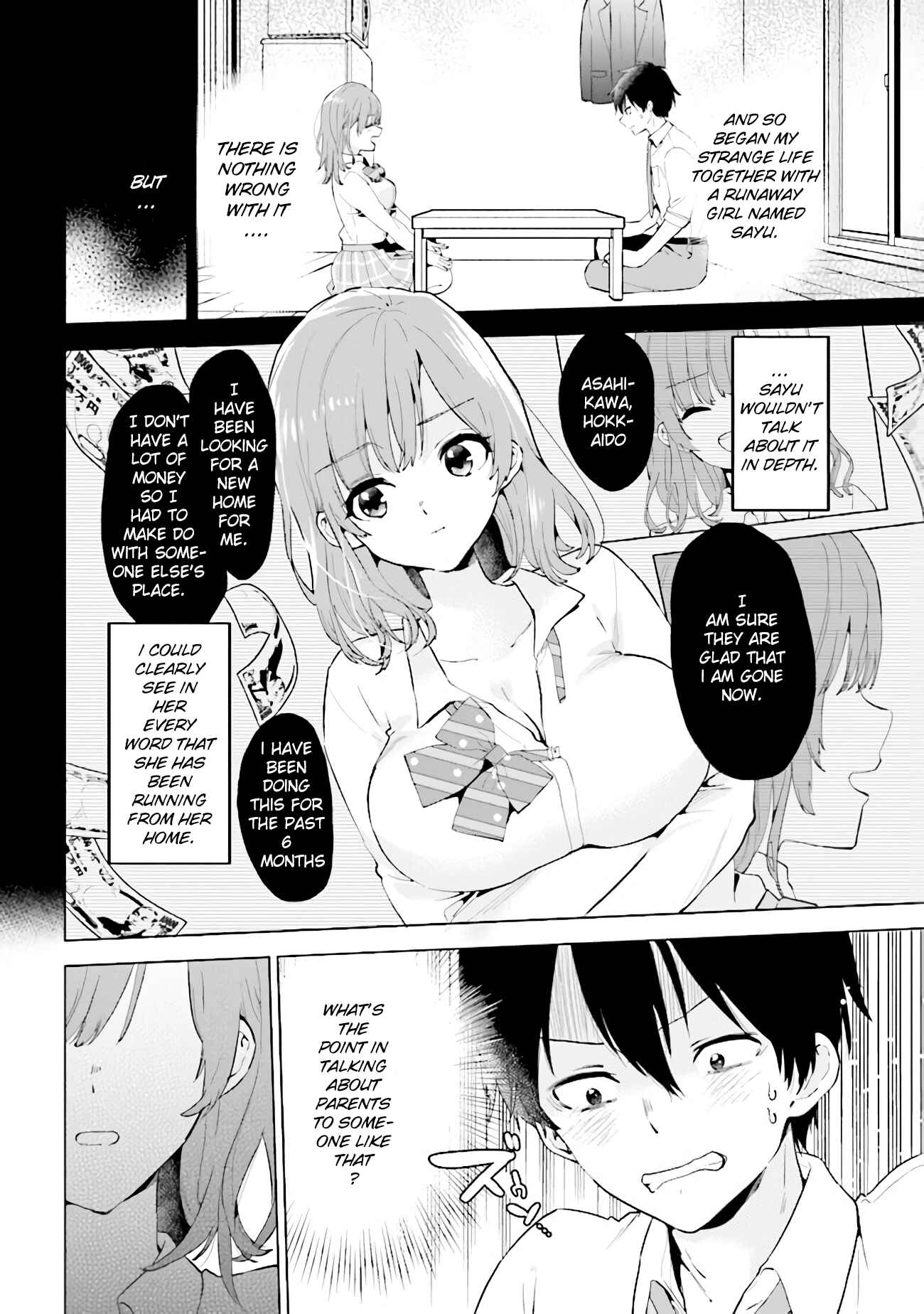 Page 10 Chapter 1 Hige wo Soru. Soshite Joshi Kousei wo Hirou. Each Stories