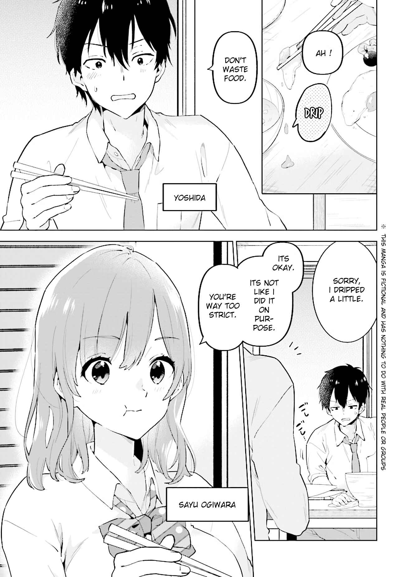Page 3 Chapter 1 Hige wo Soru. Soshite Joshi Kousei wo Hirou. Each Stories