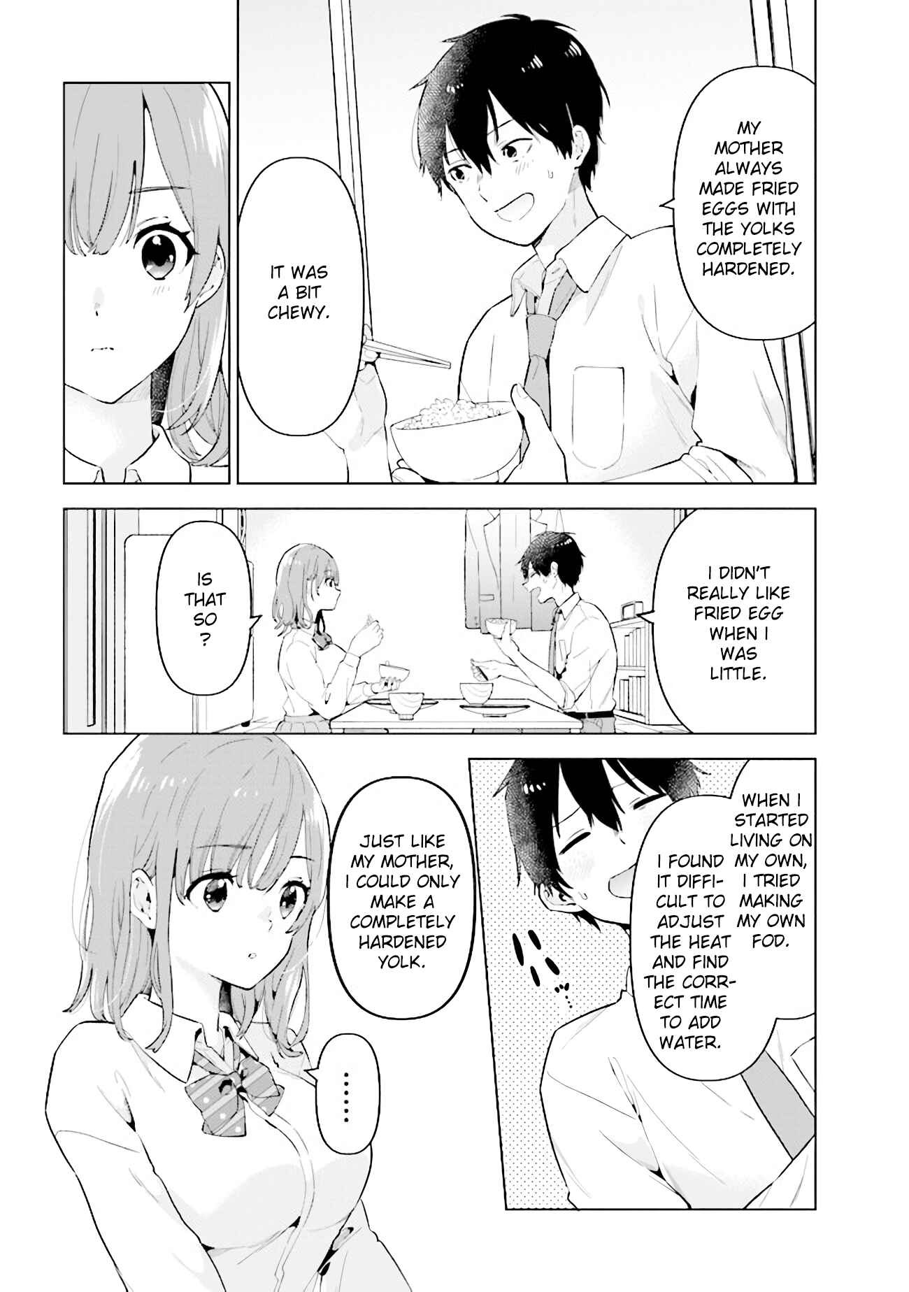 Page 6 Chapter 1 Hige wo Soru. Soshite Joshi Kousei wo Hirou. Each Stories