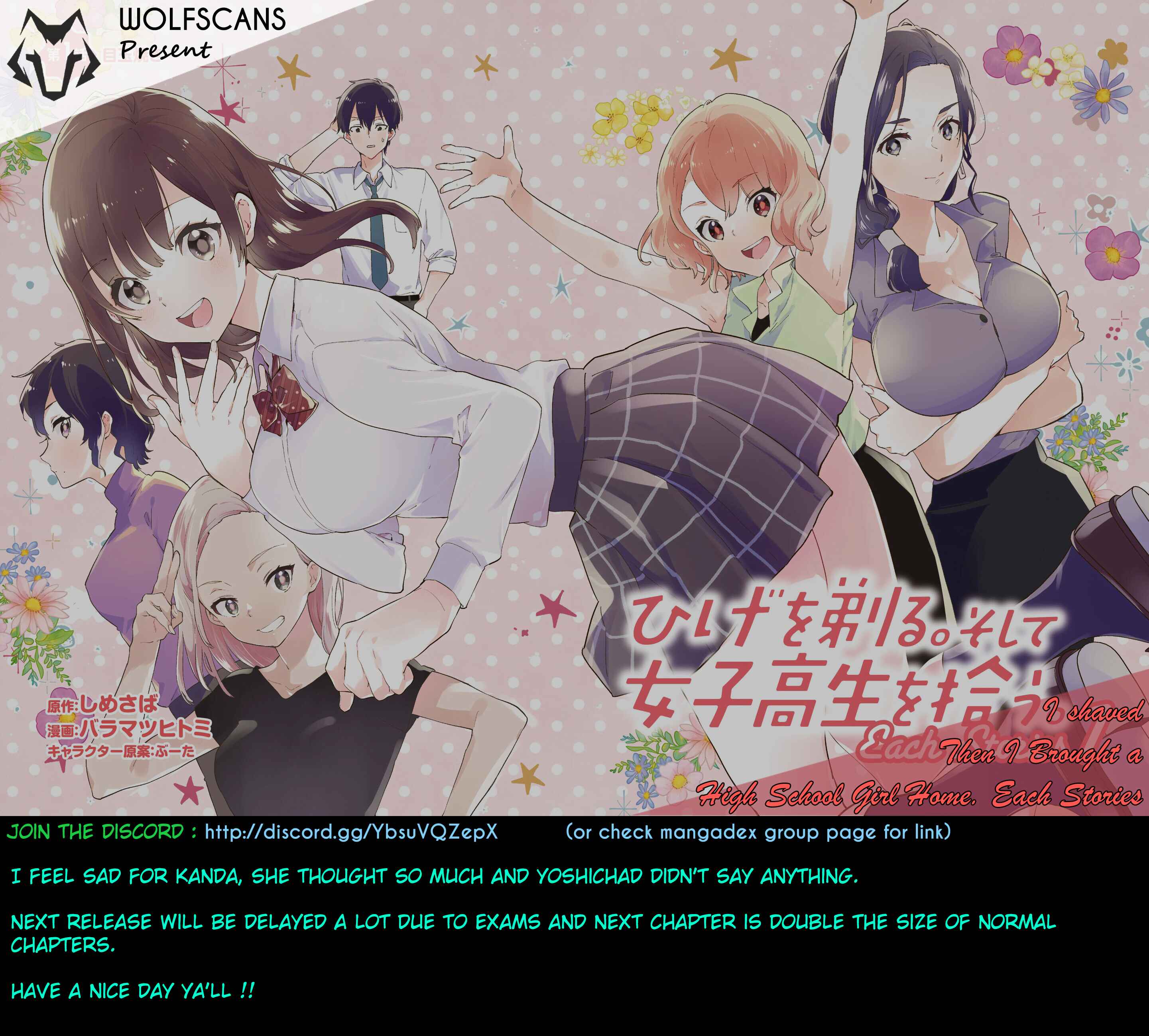 Page 16 Chapter 13 Hige wo Soru. Soshite Joshi Kousei wo Hirou. Each Stories