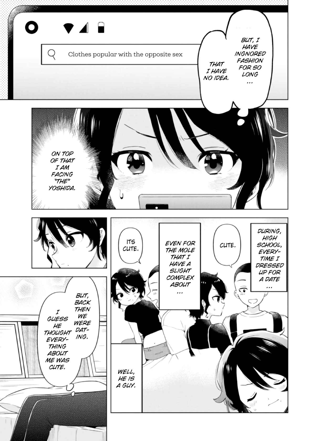 Page 5 Chapter 13 Hige wo Soru. Soshite Joshi Kousei wo Hirou. Each Stories