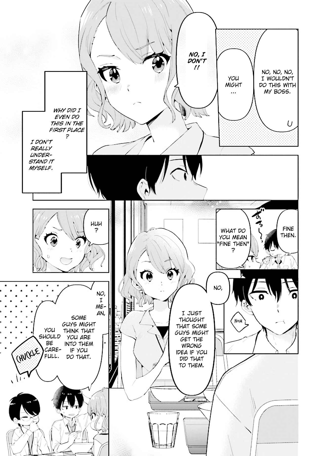 Page 13 Chapter 3 Hige wo Soru. Soshite Joshi Kousei wo Hirou. Each Stories