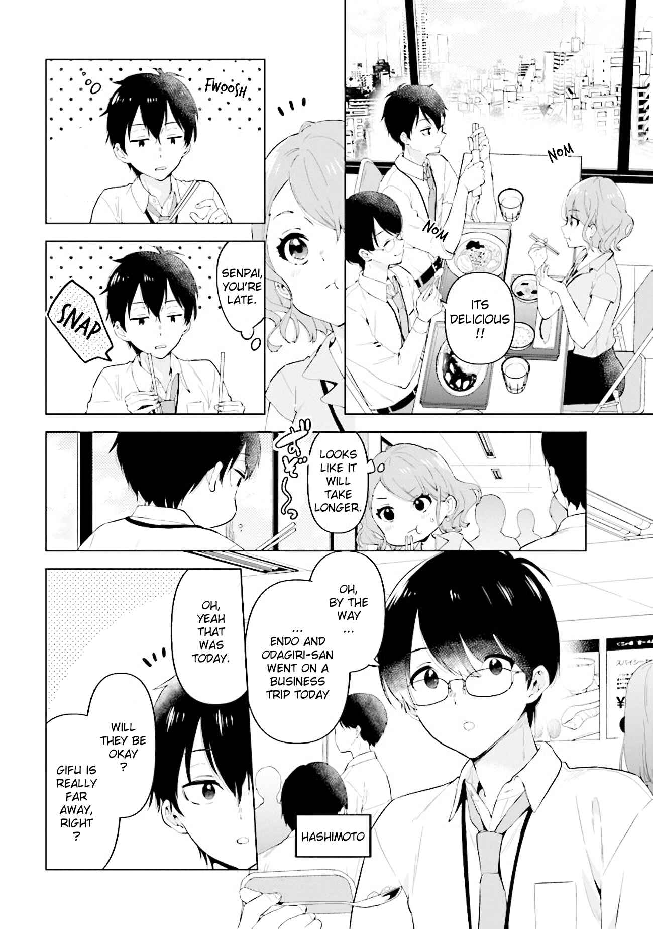 Page 6 Chapter 3 Hige wo Soru. Soshite Joshi Kousei wo Hirou. Each Stories