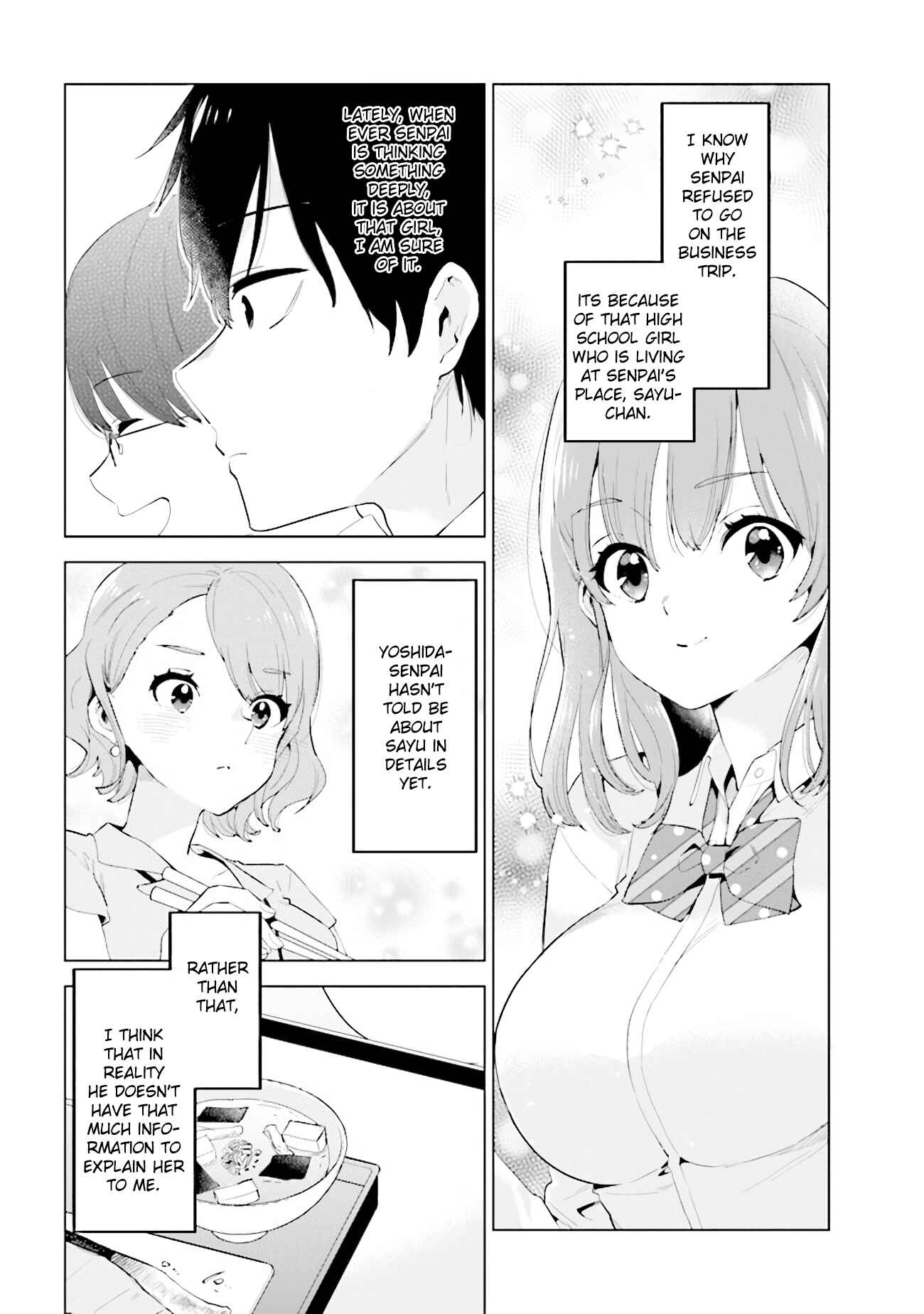 Page 8 Chapter 3 Hige wo Soru. Soshite Joshi Kousei wo Hirou. Each Stories