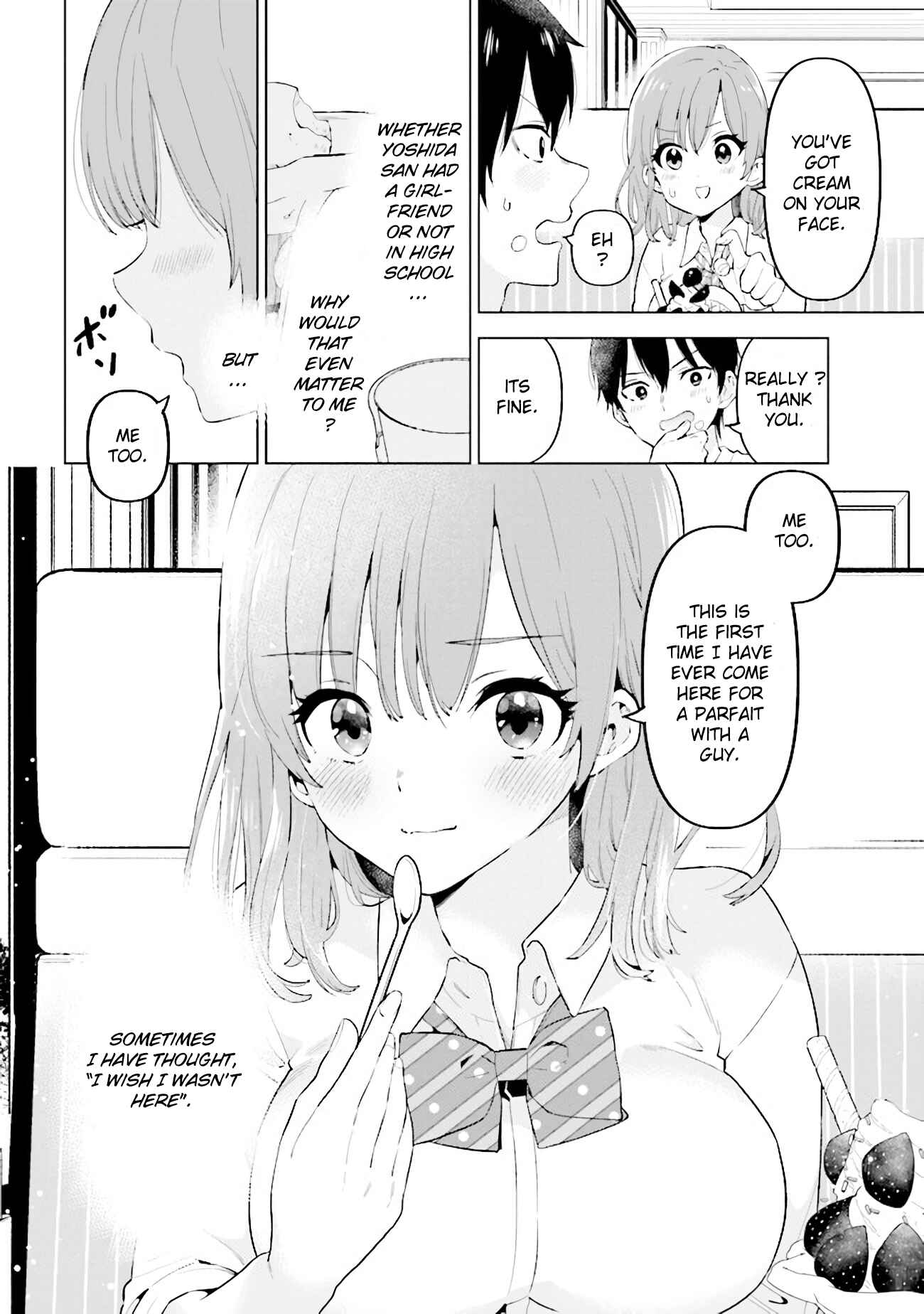 Page 14 Chapter 4 Hige wo Soru. Soshite Joshi Kousei wo Hirou. Each Stories