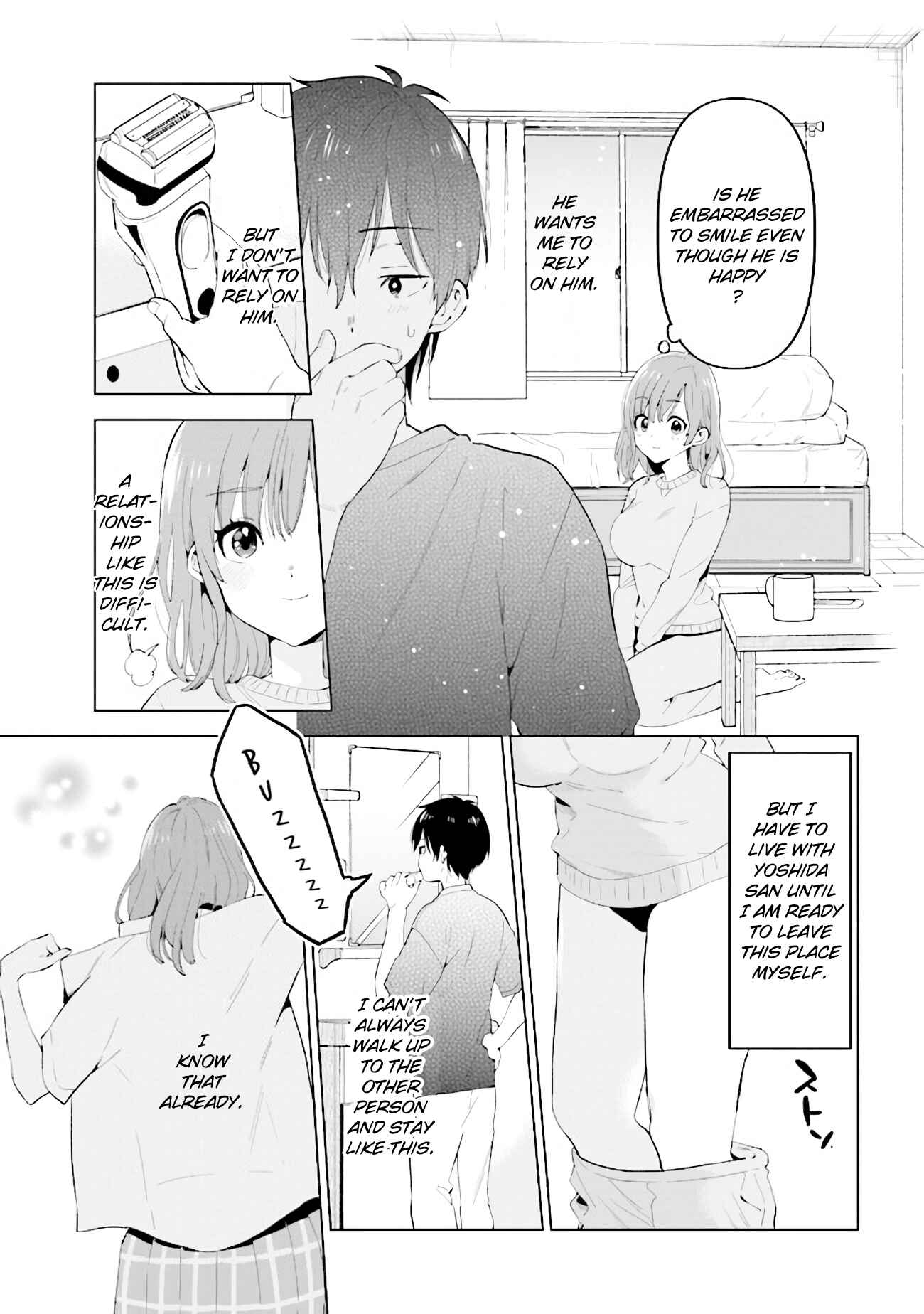 Page 9 Chapter 4 Hige wo Soru. Soshite Joshi Kousei wo Hirou. Each Stories
