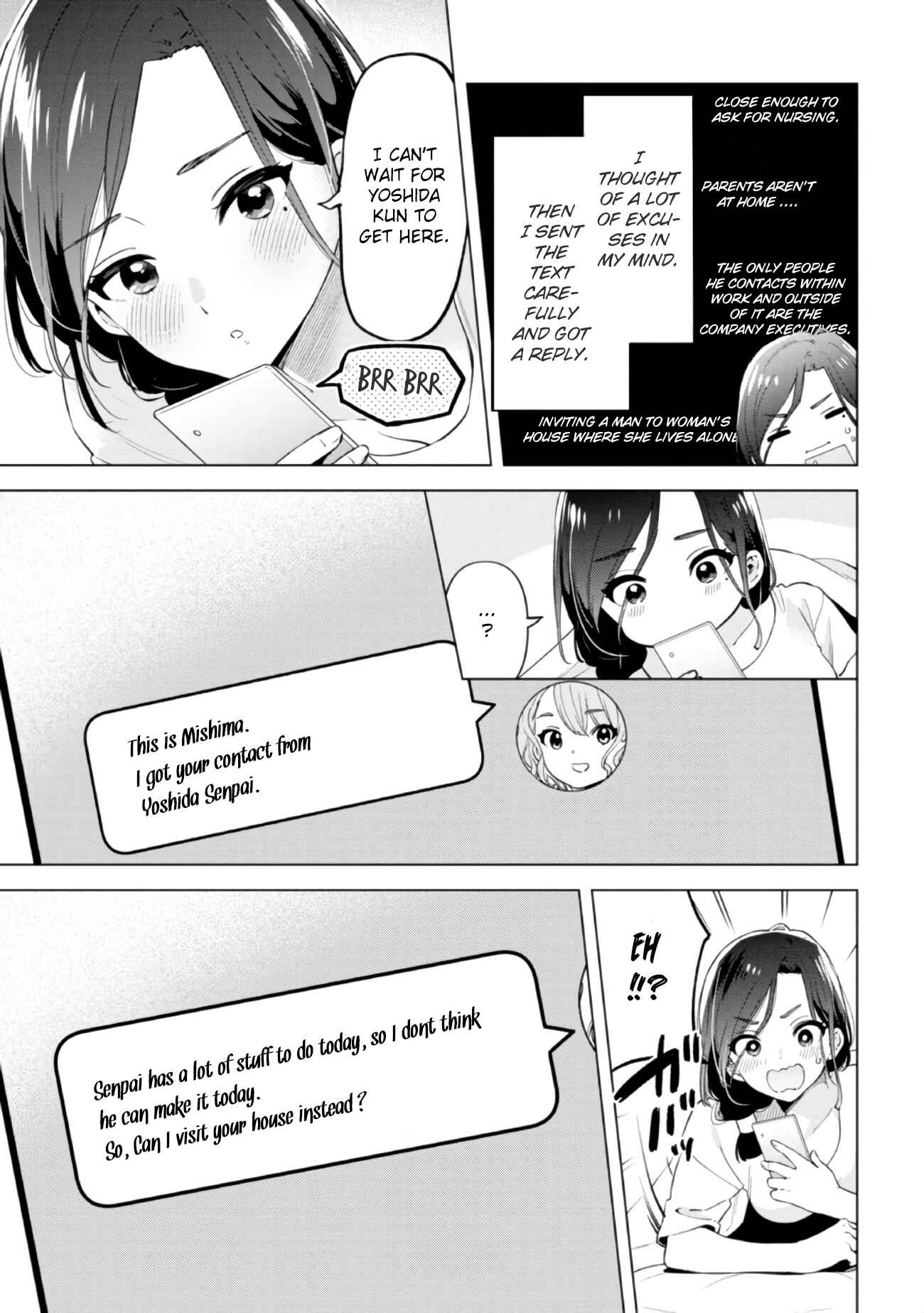 Page 15 Chapter 15 Hige wo Soru. Soshite Joshi Kousei wo Hirou. Each Stories