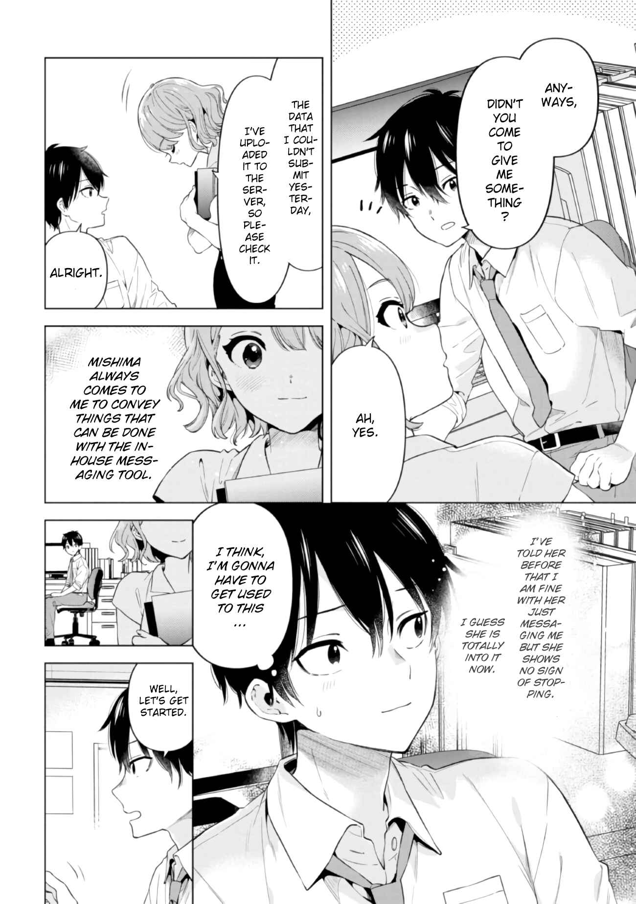 Page 4 Chapter 15 Hige wo Soru. Soshite Joshi Kousei wo Hirou. Each Stories