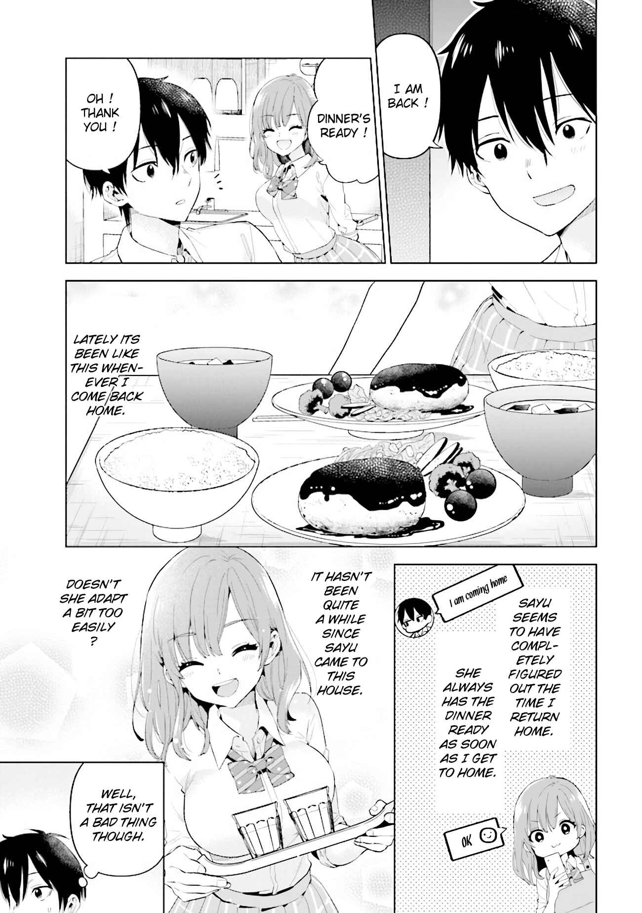 Page 3 Chapter 8 Hige wo Soru. Soshite Joshi Kousei wo Hirou. Each Stories