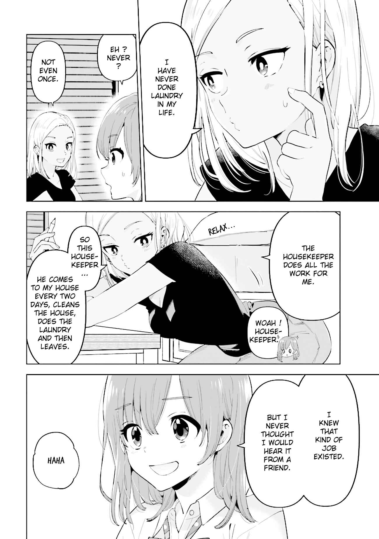 Page 4 Chapter 5 Hige wo Soru. Soshite Joshi Kousei wo Hirou. Each Stories
