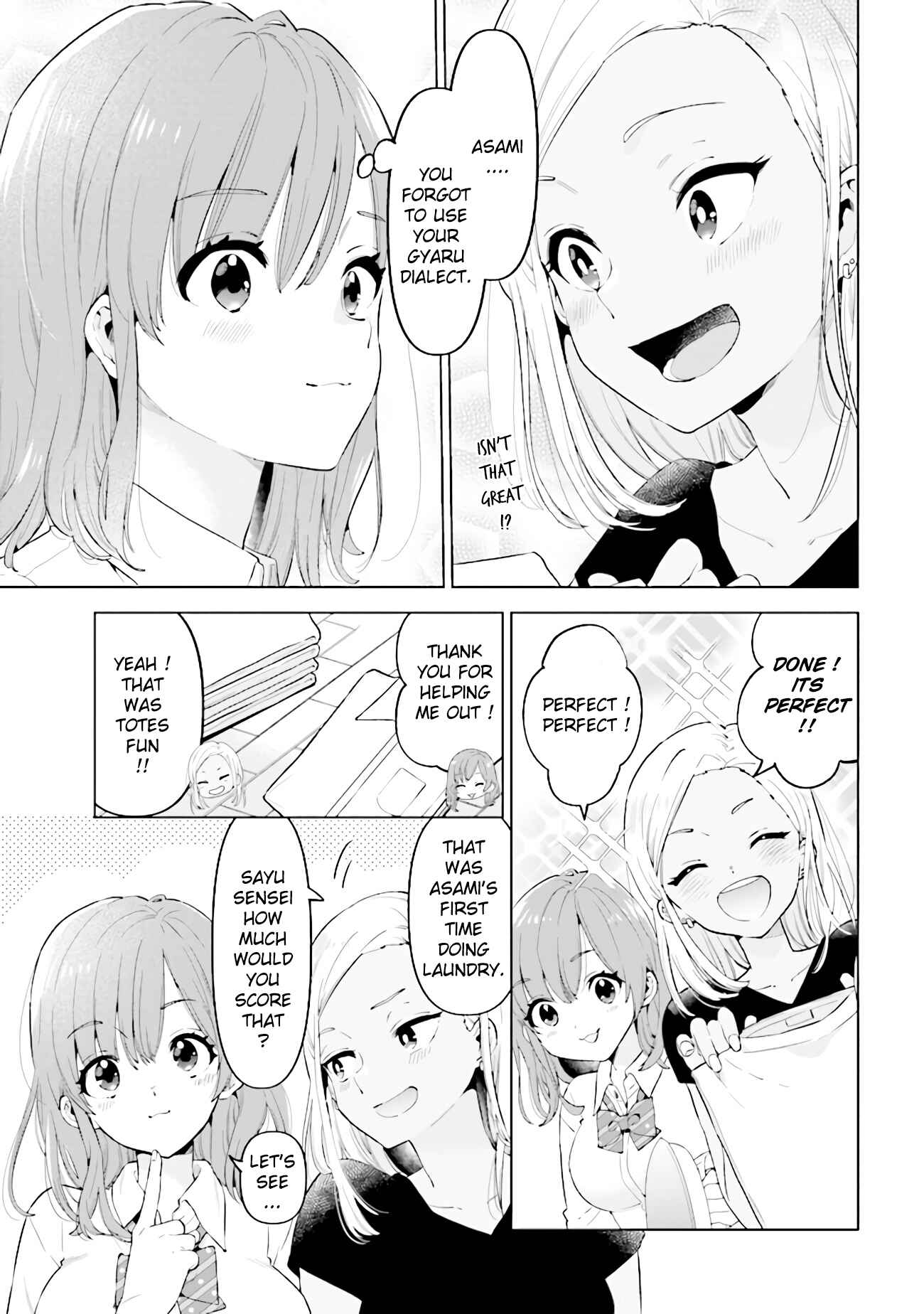 Page 9 Chapter 5 Hige wo Soru. Soshite Joshi Kousei wo Hirou. Each Stories