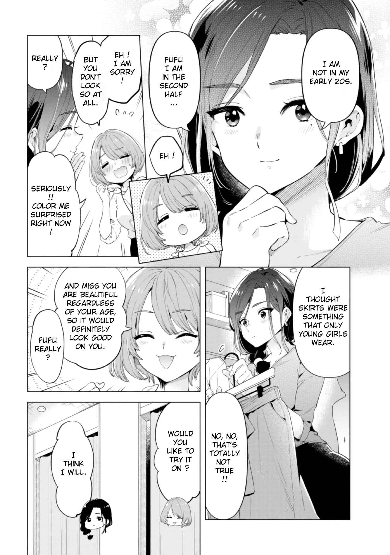 Page 12 Chapter 12 Hige wo Soru. Soshite Joshi Kousei wo Hirou. Each Stories